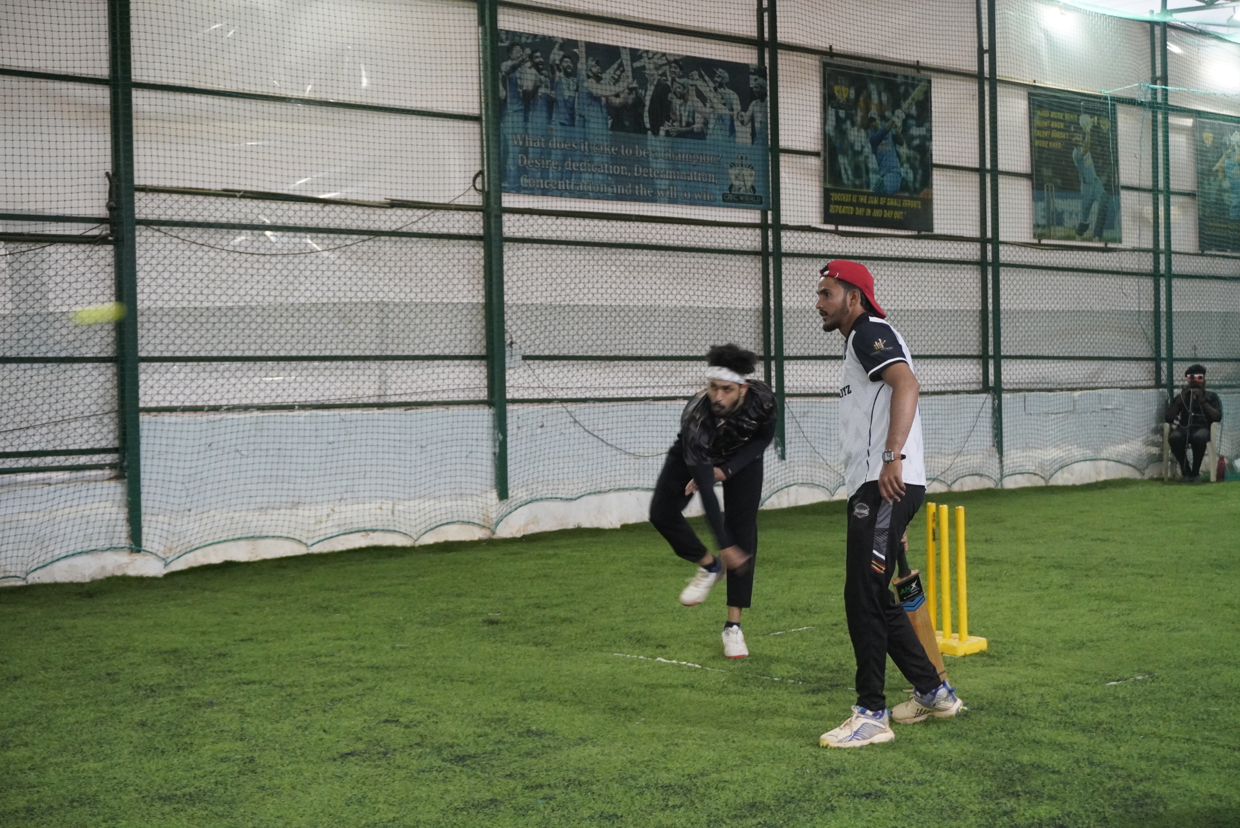Indoor cricket photo