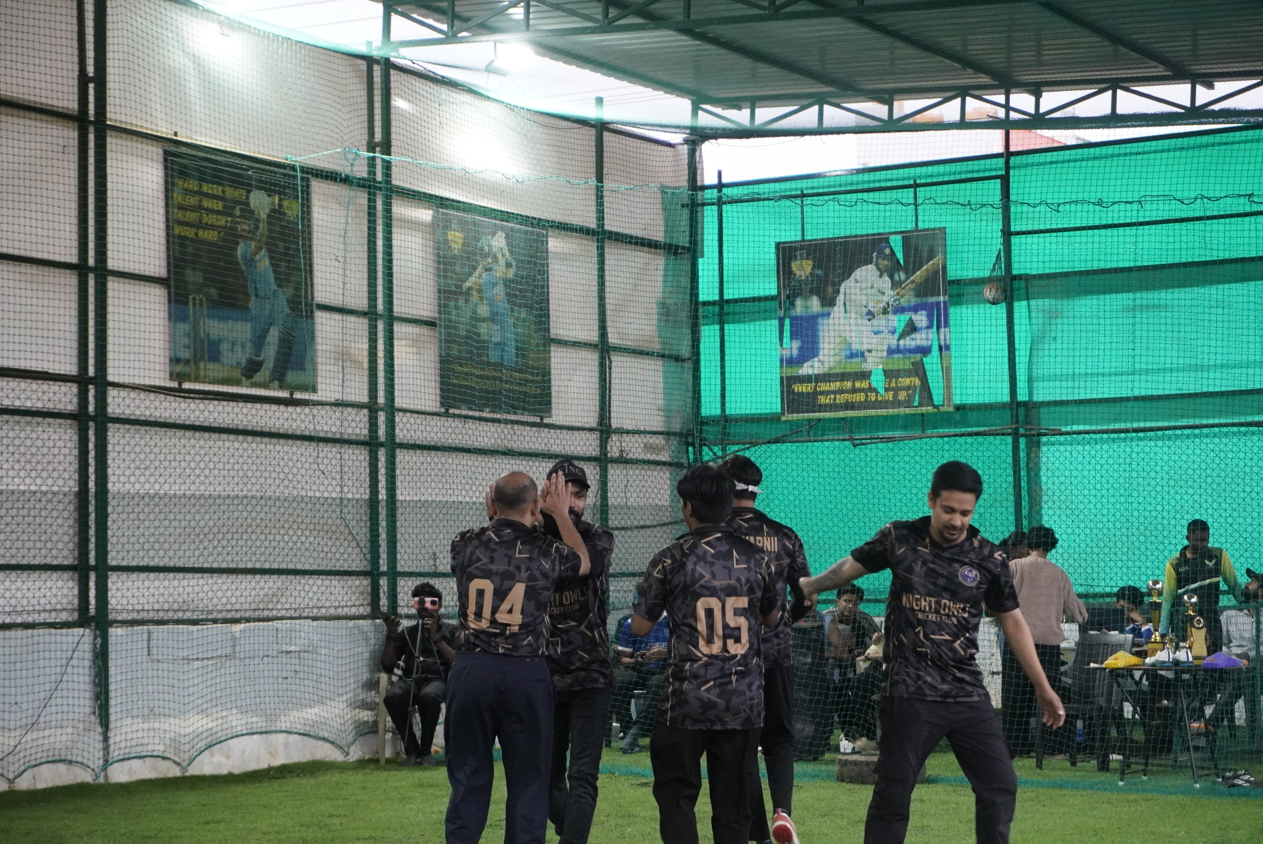 Indoor cricket photo