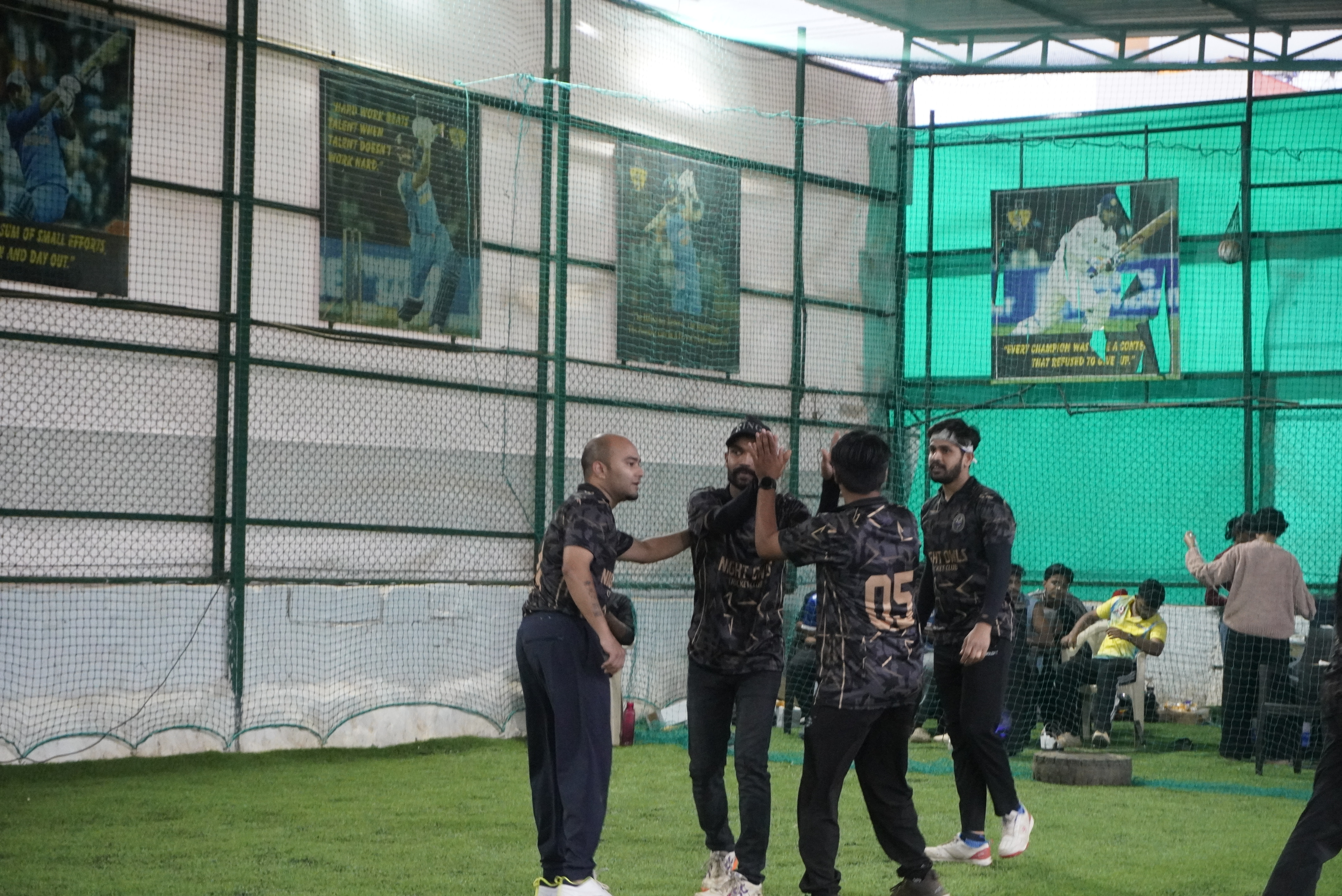 Indoor cricket photo