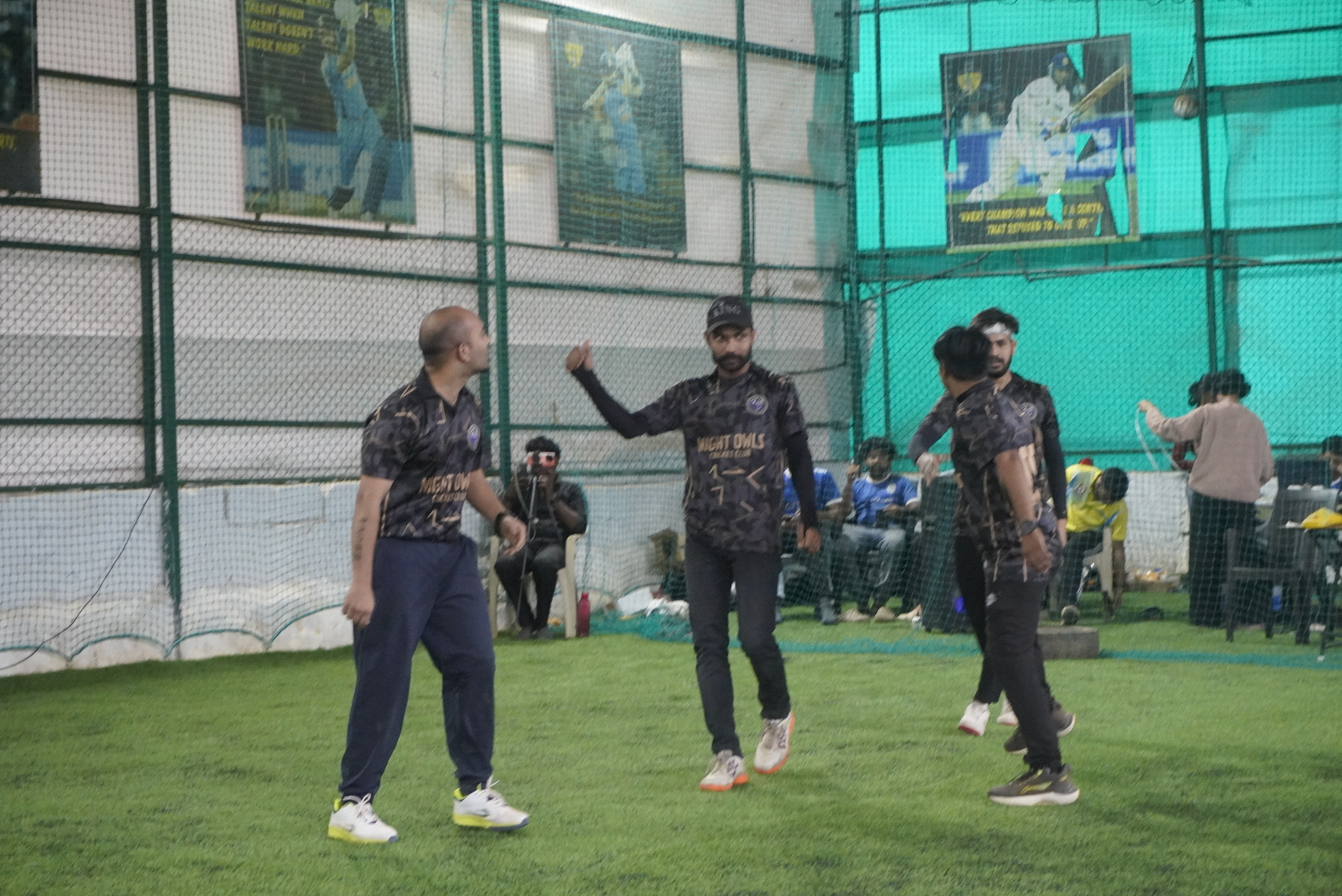 Indoor cricket photo