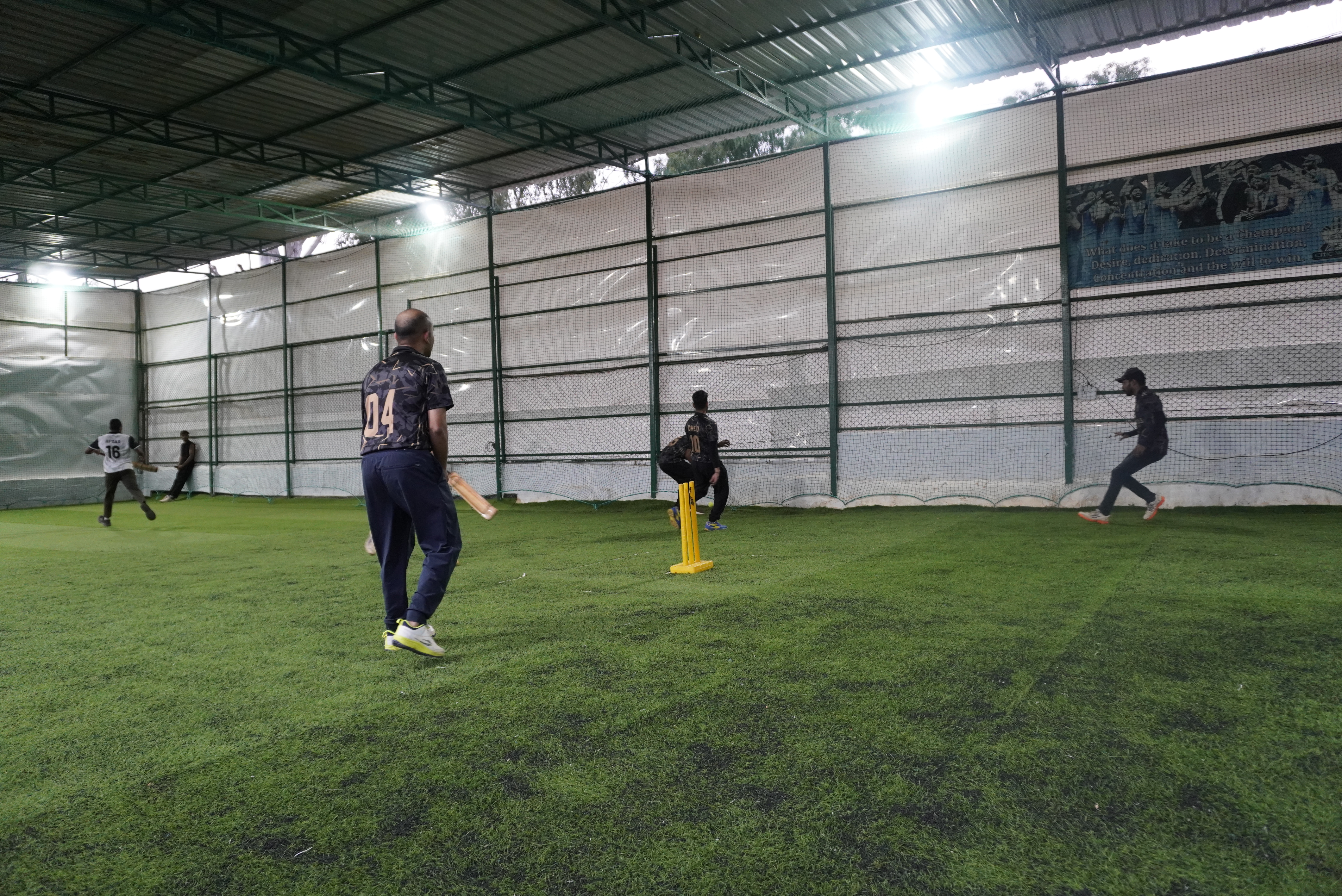 Indoor cricket photo
