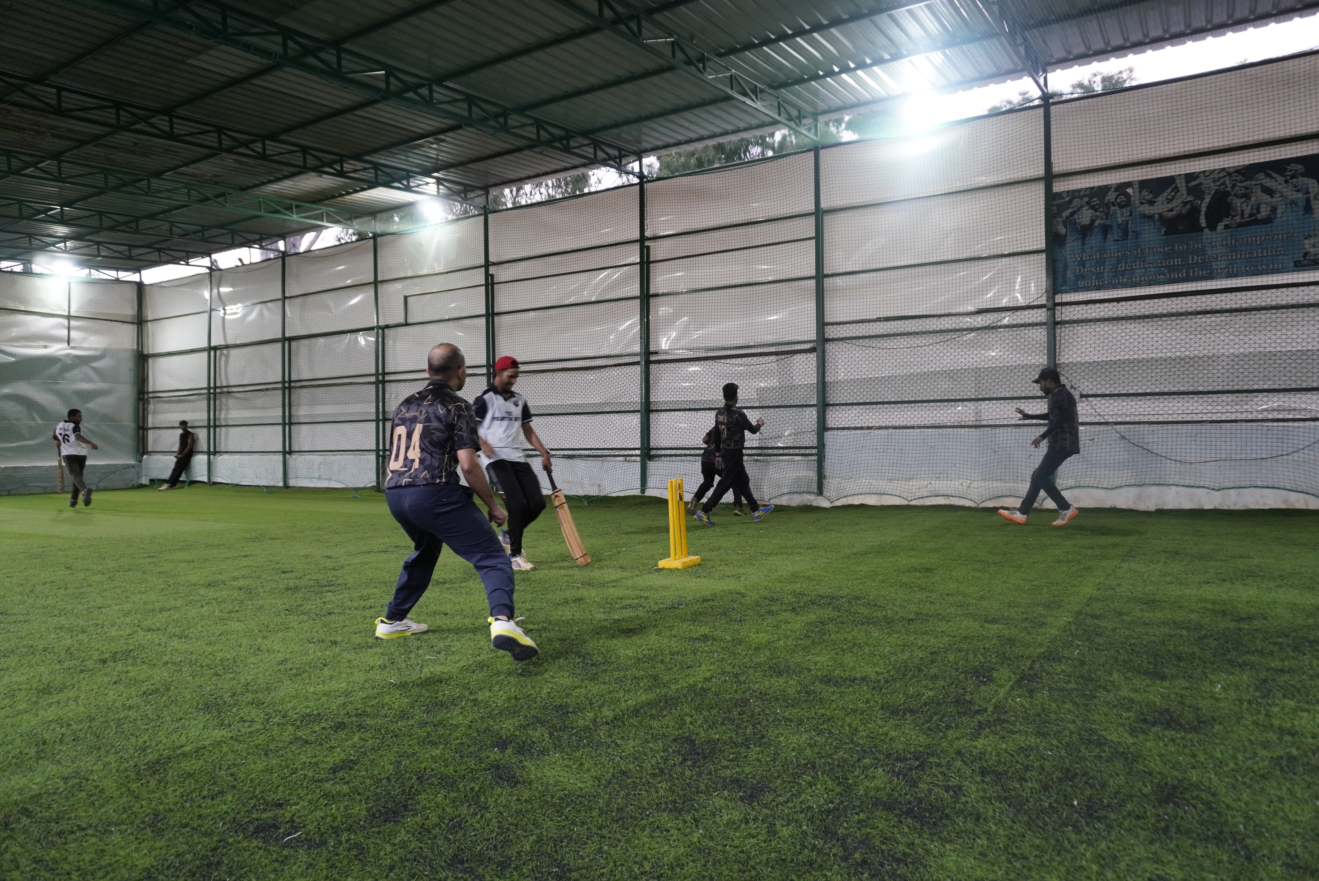 Indoor cricket photo