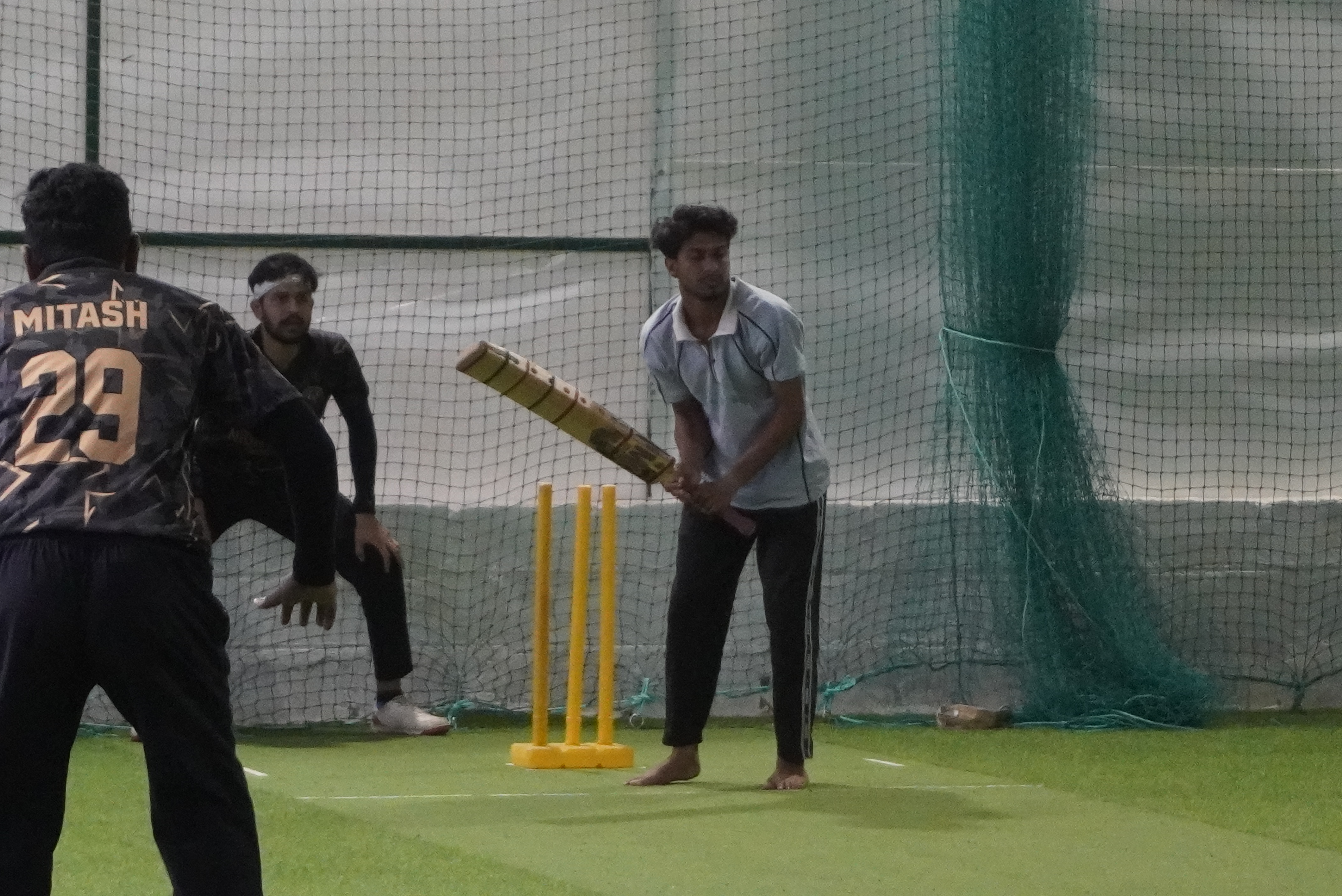 Indoor cricket photo