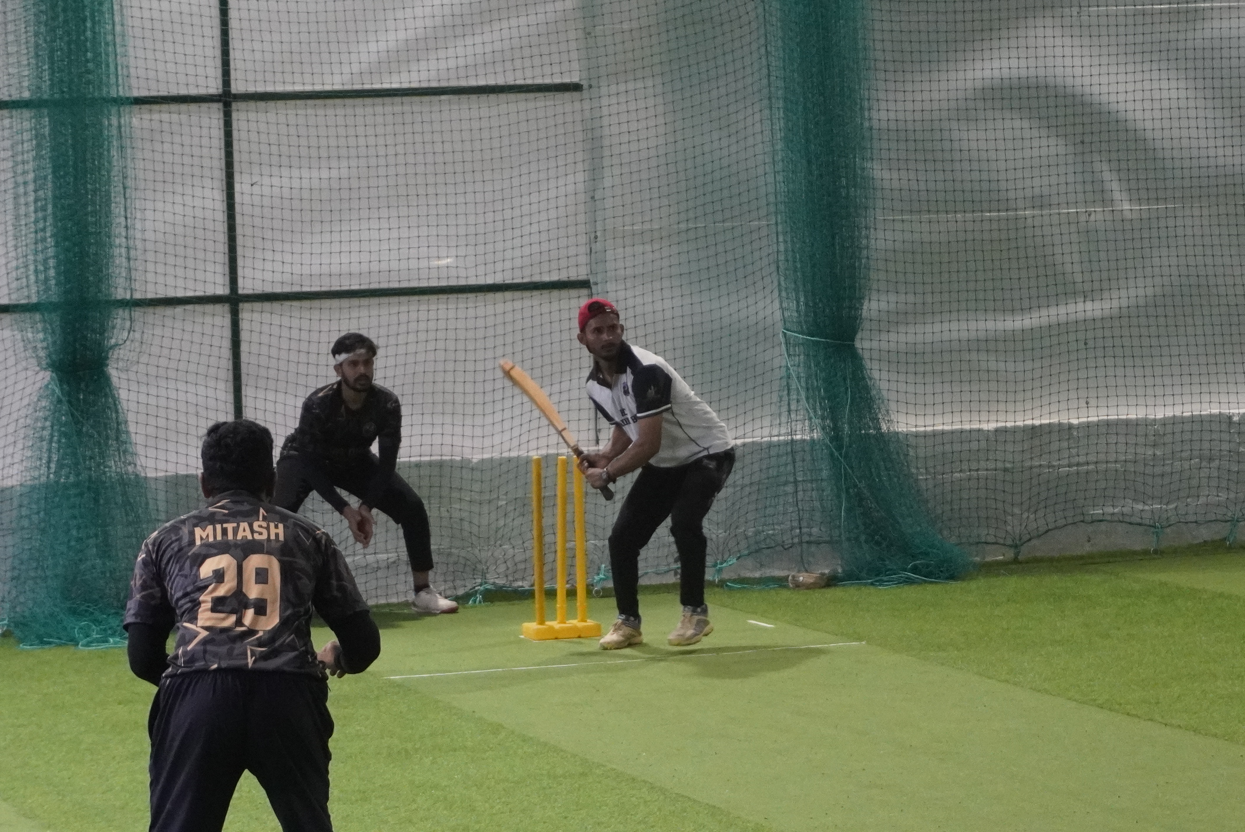 Indoor cricket photo