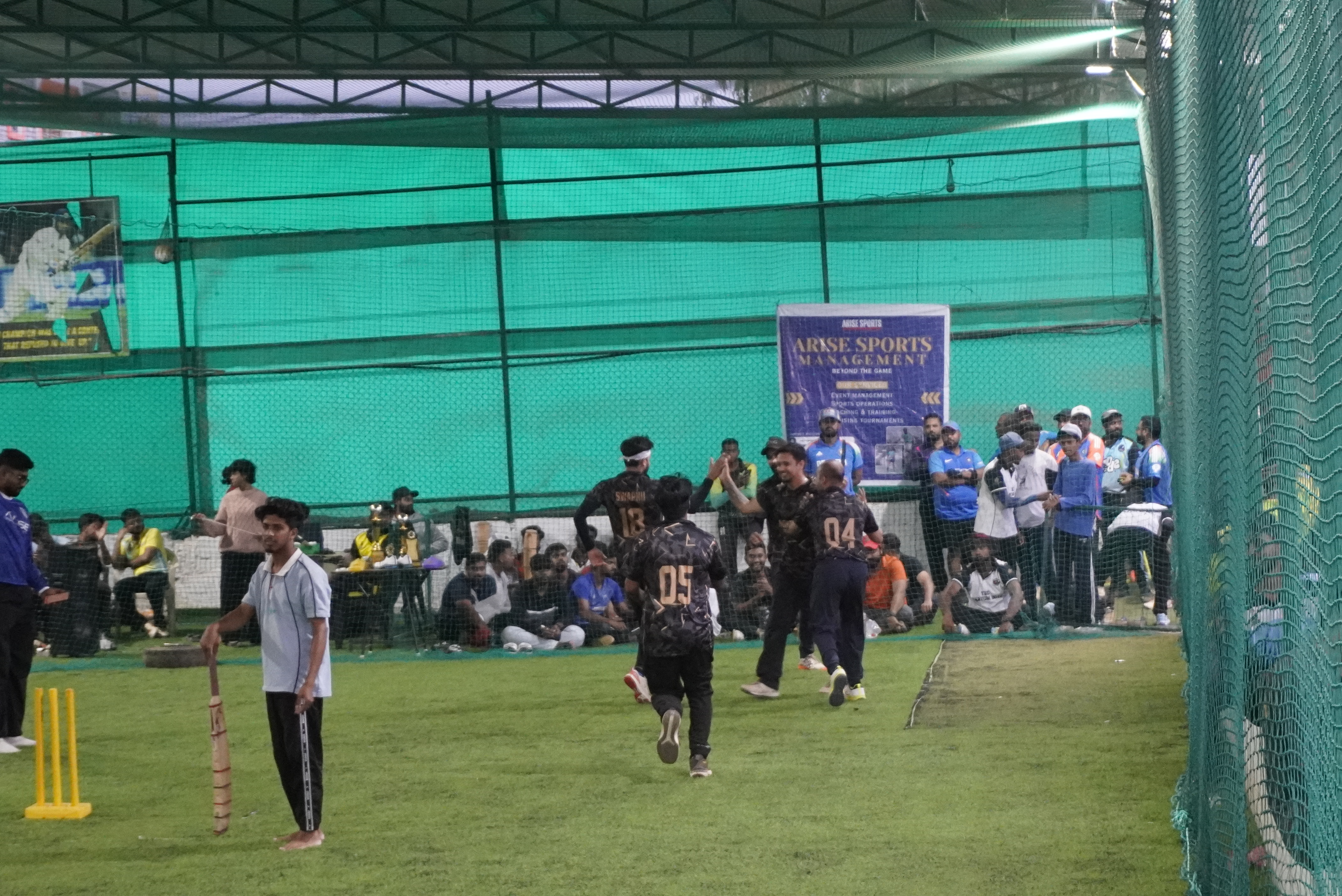 Indoor cricket photo