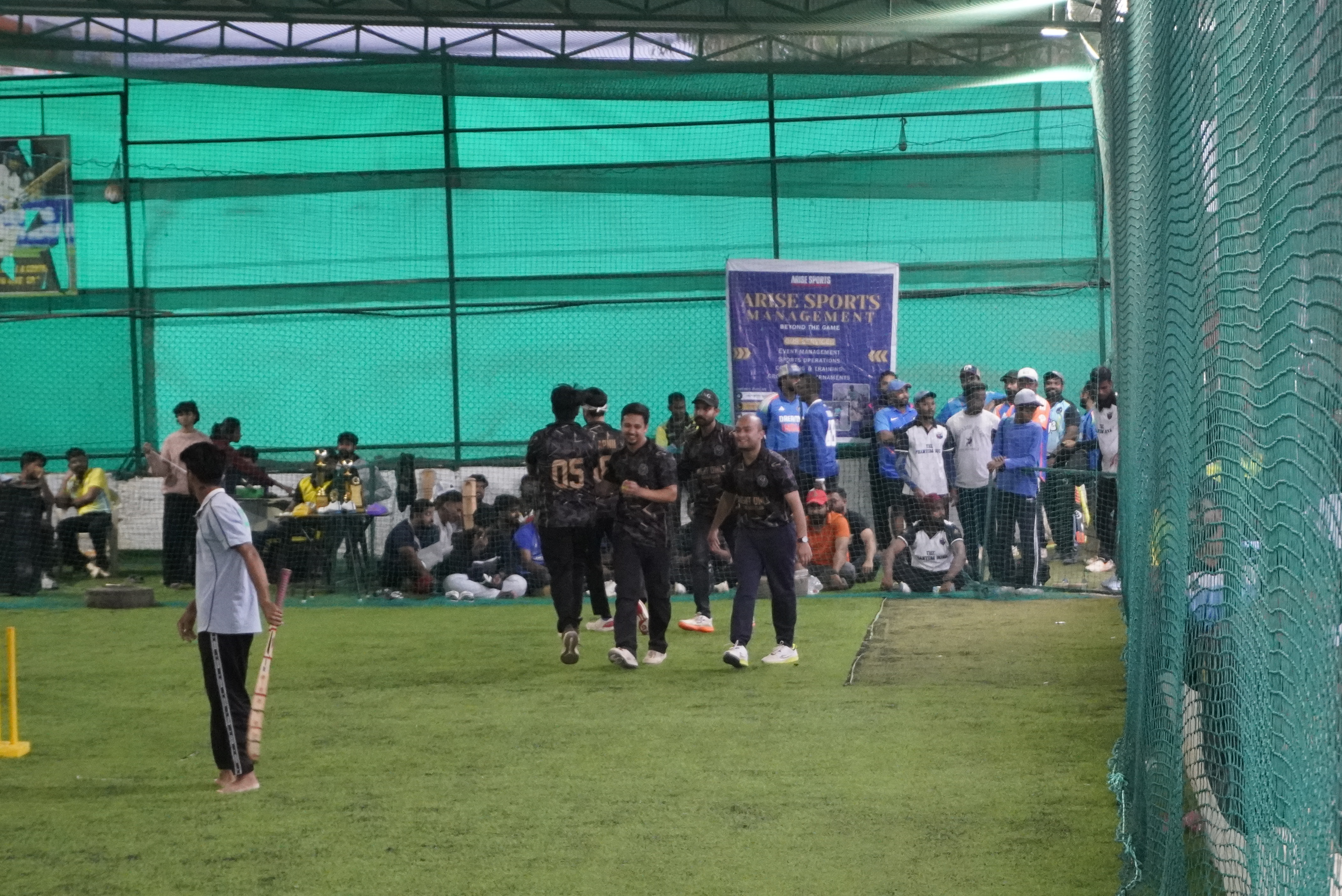 Indoor cricket photo