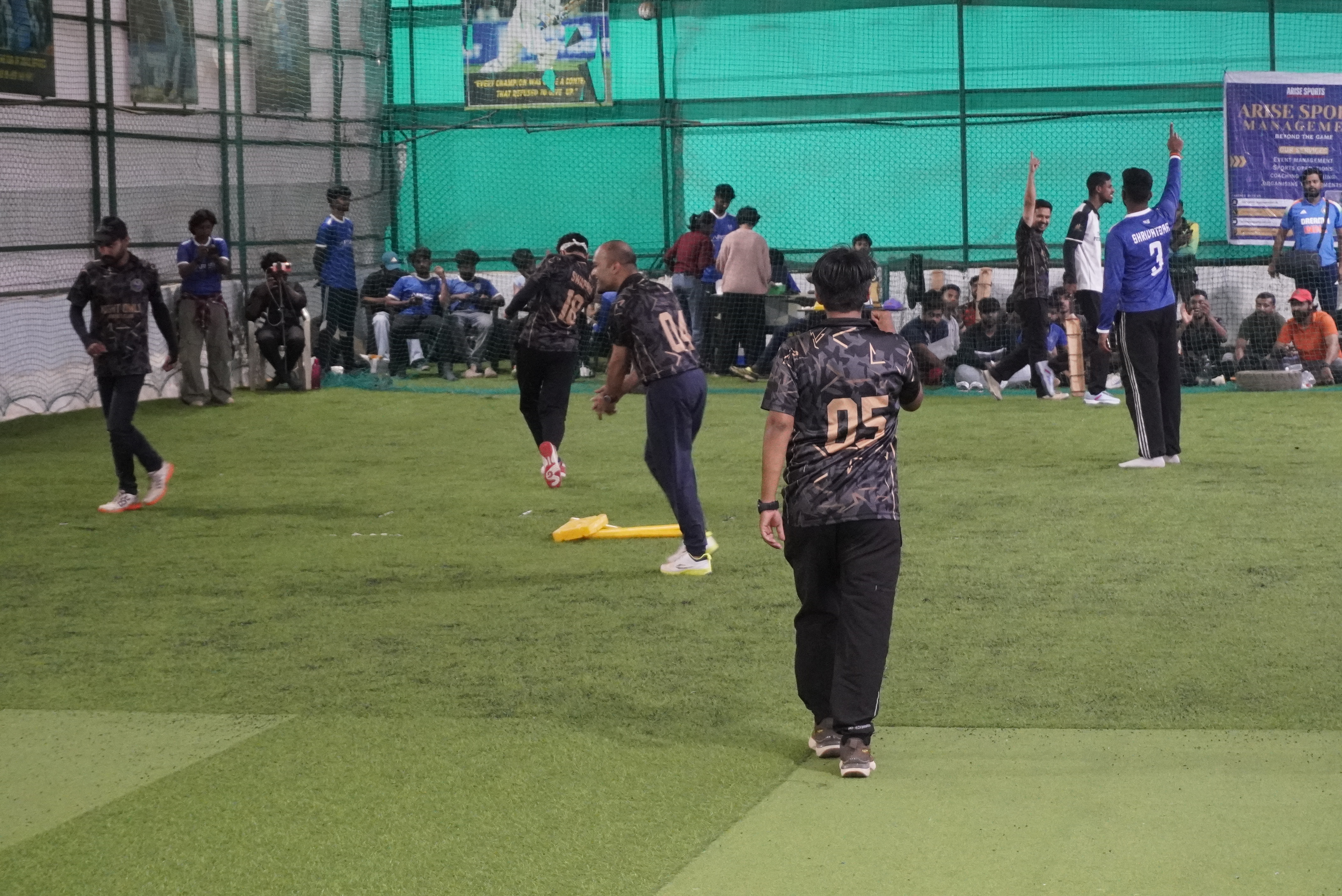 Indoor cricket photo