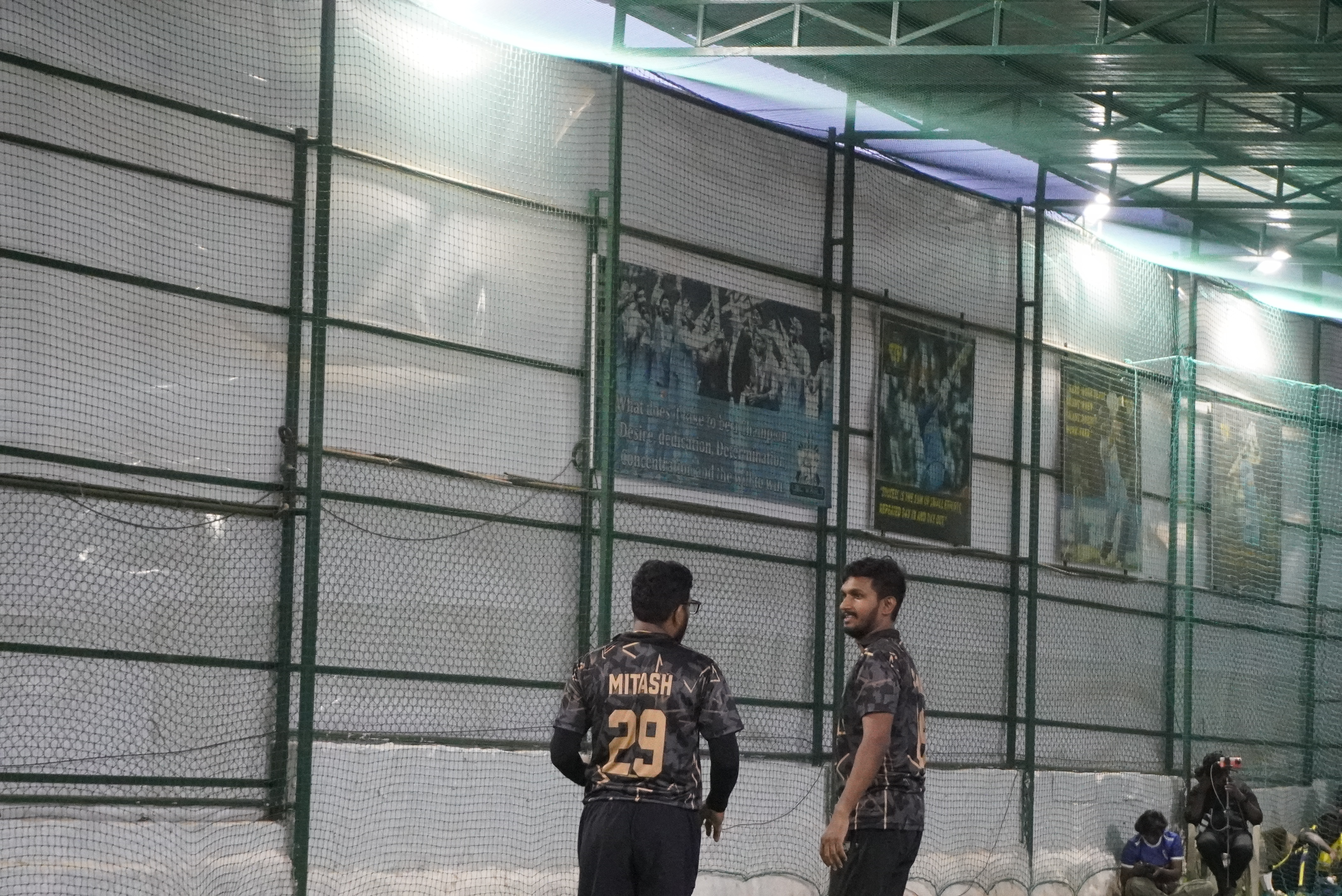 Indoor cricket photo