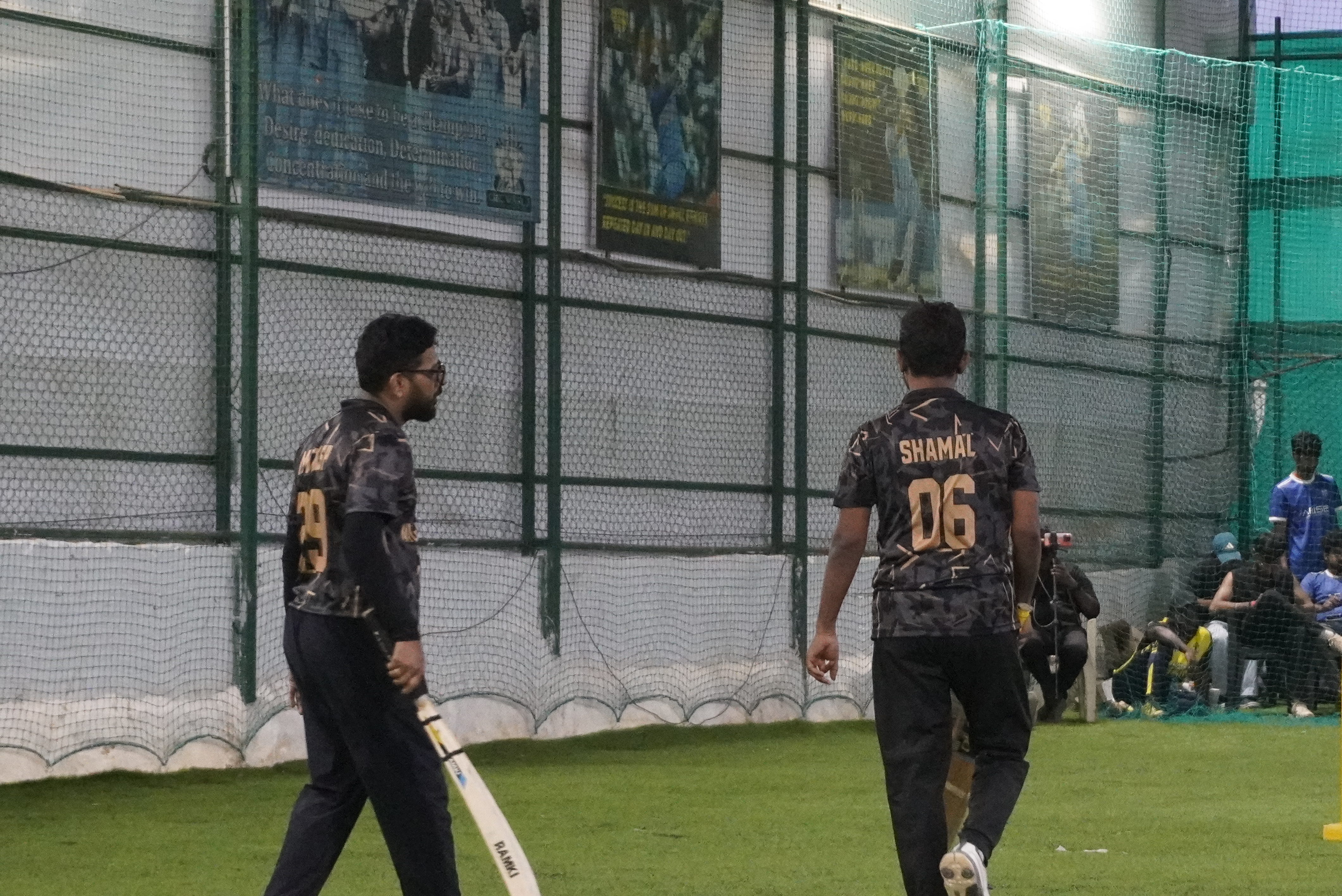 Indoor cricket photo