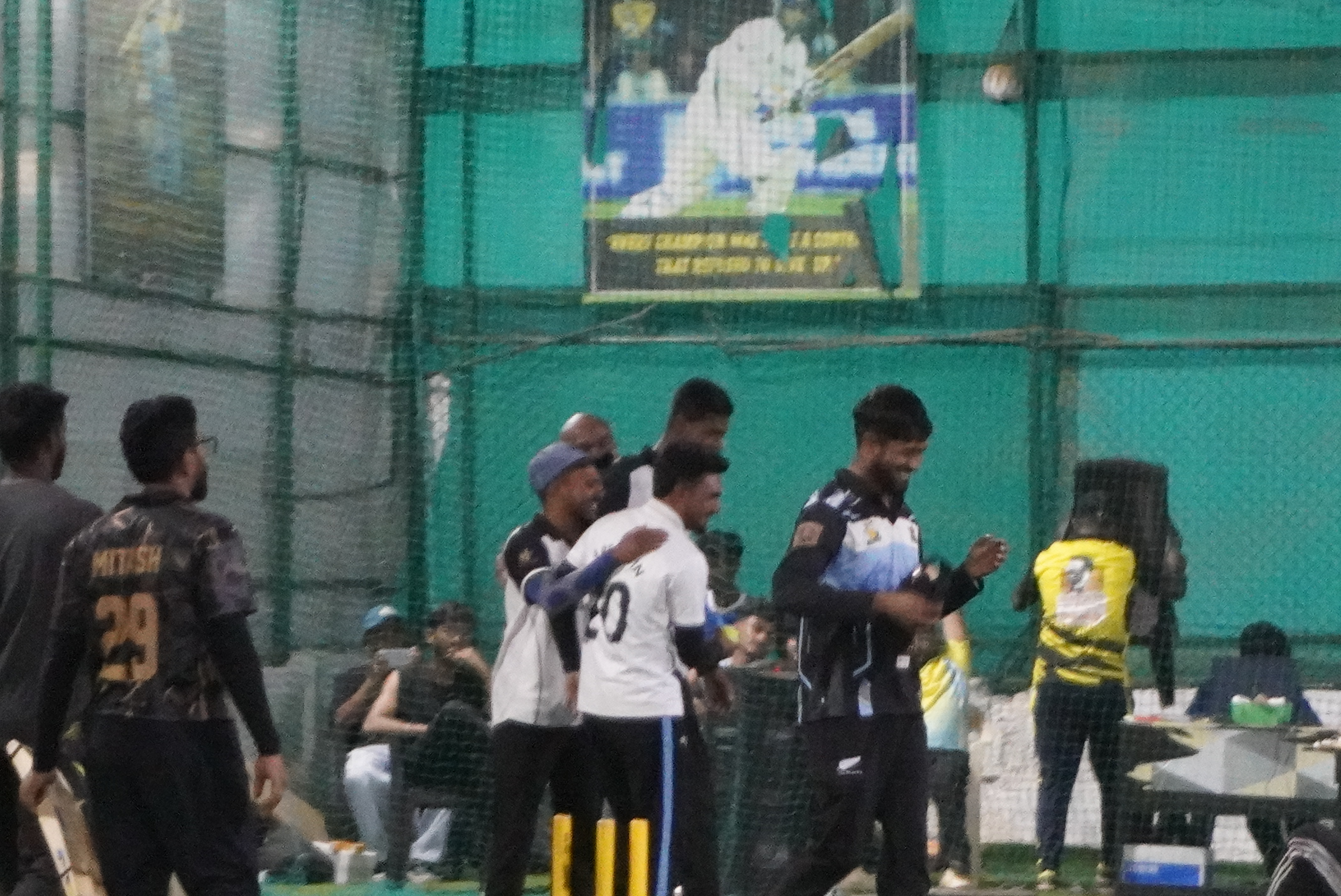 Indoor cricket photo
