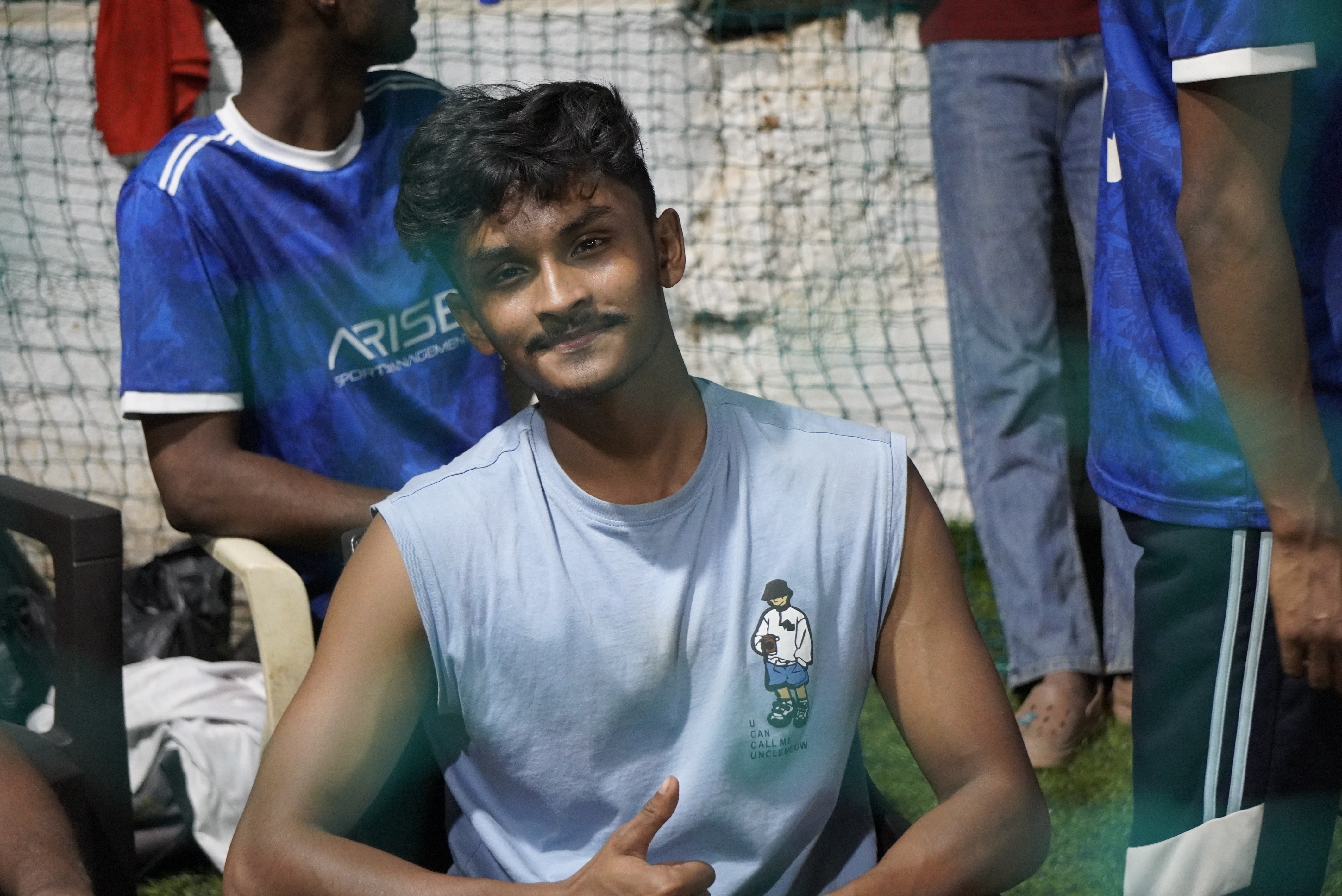 Indoor cricket photo