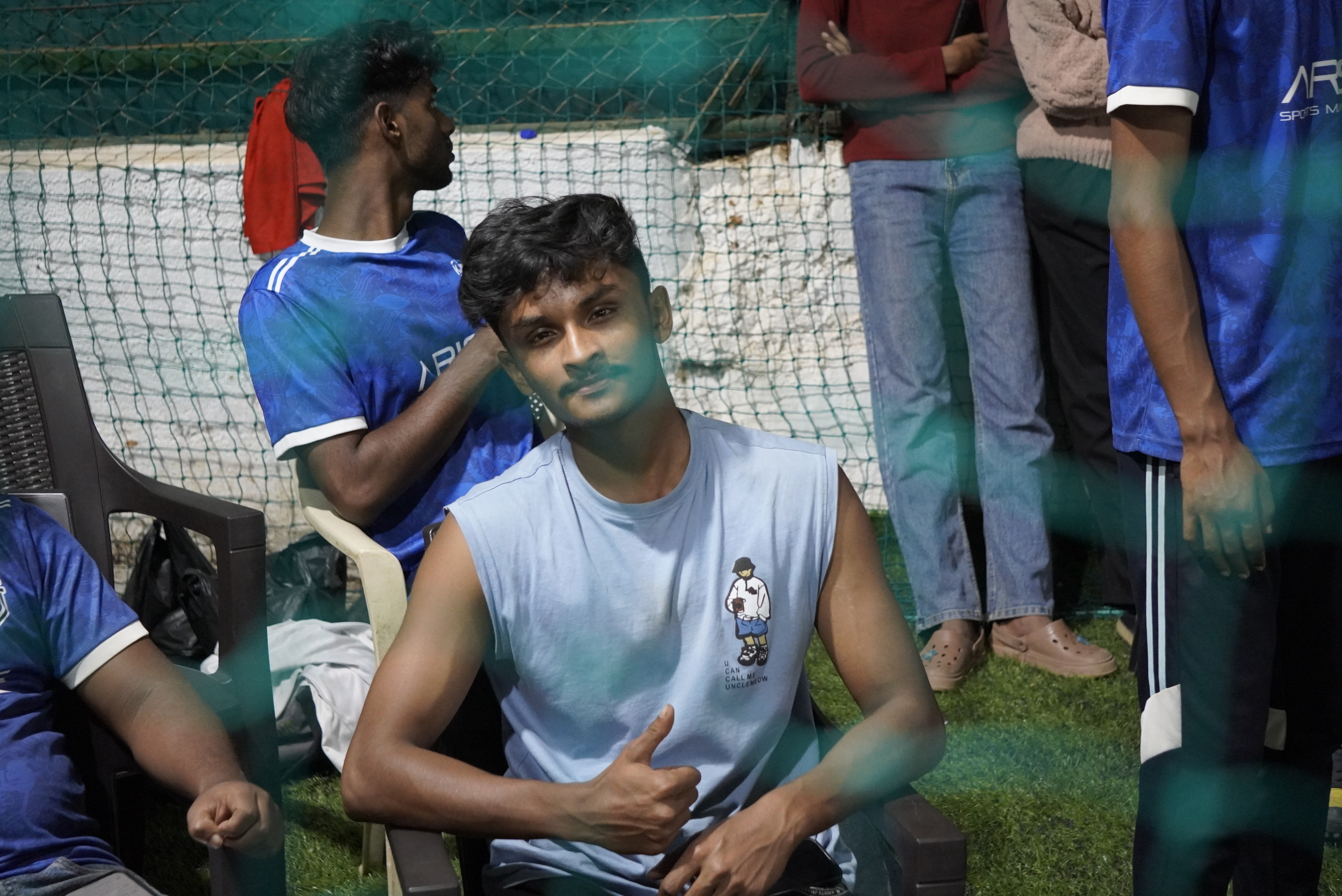 Indoor cricket photo