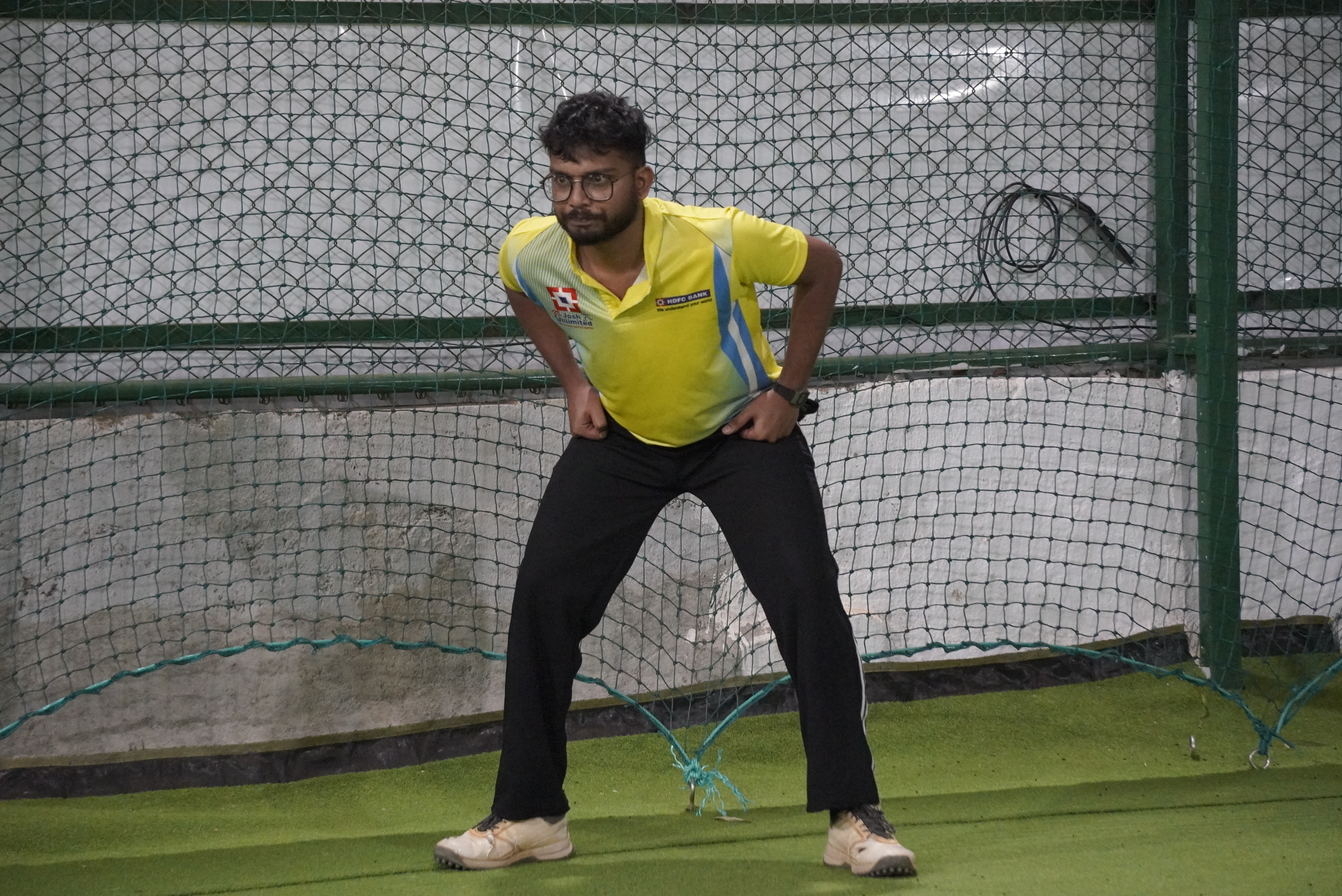 Indoor cricket photo