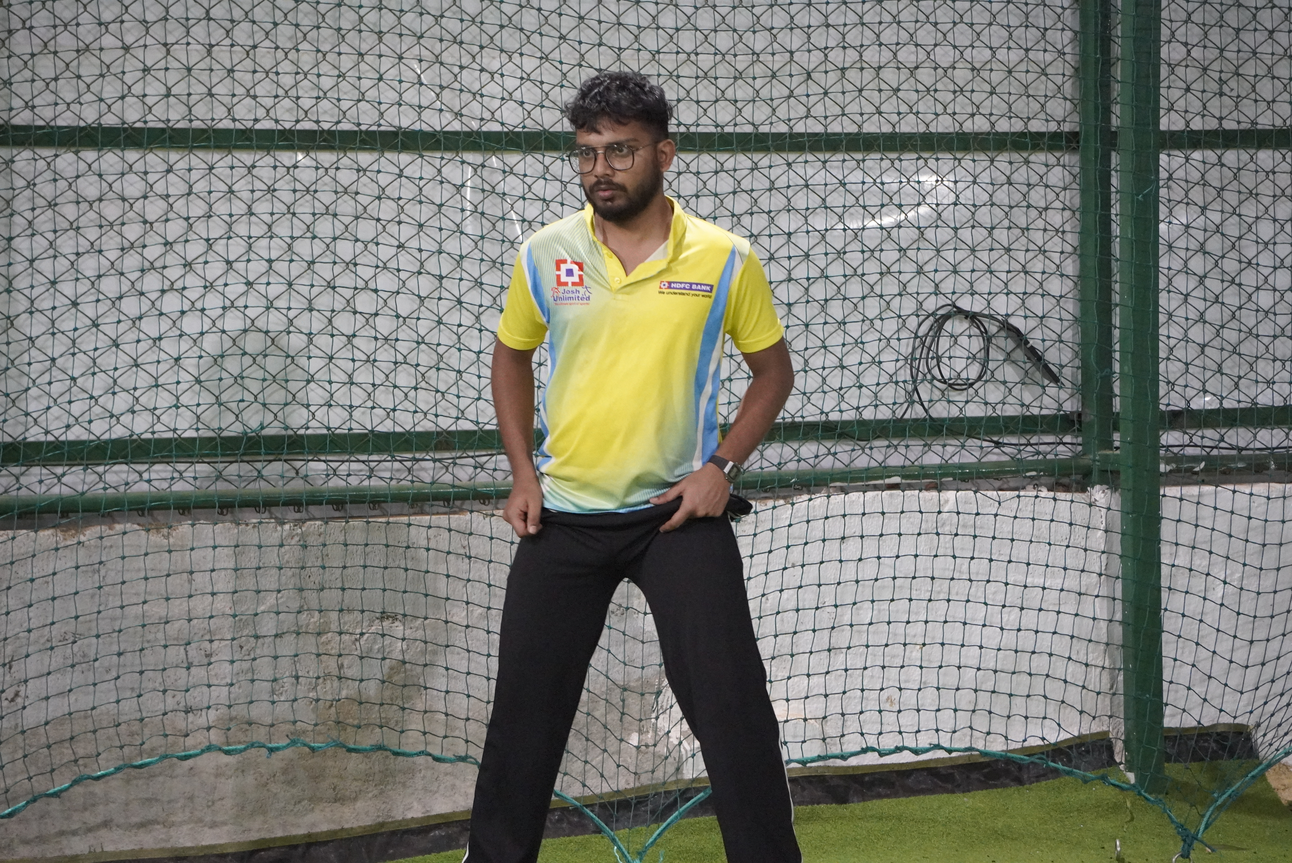 Indoor cricket photo