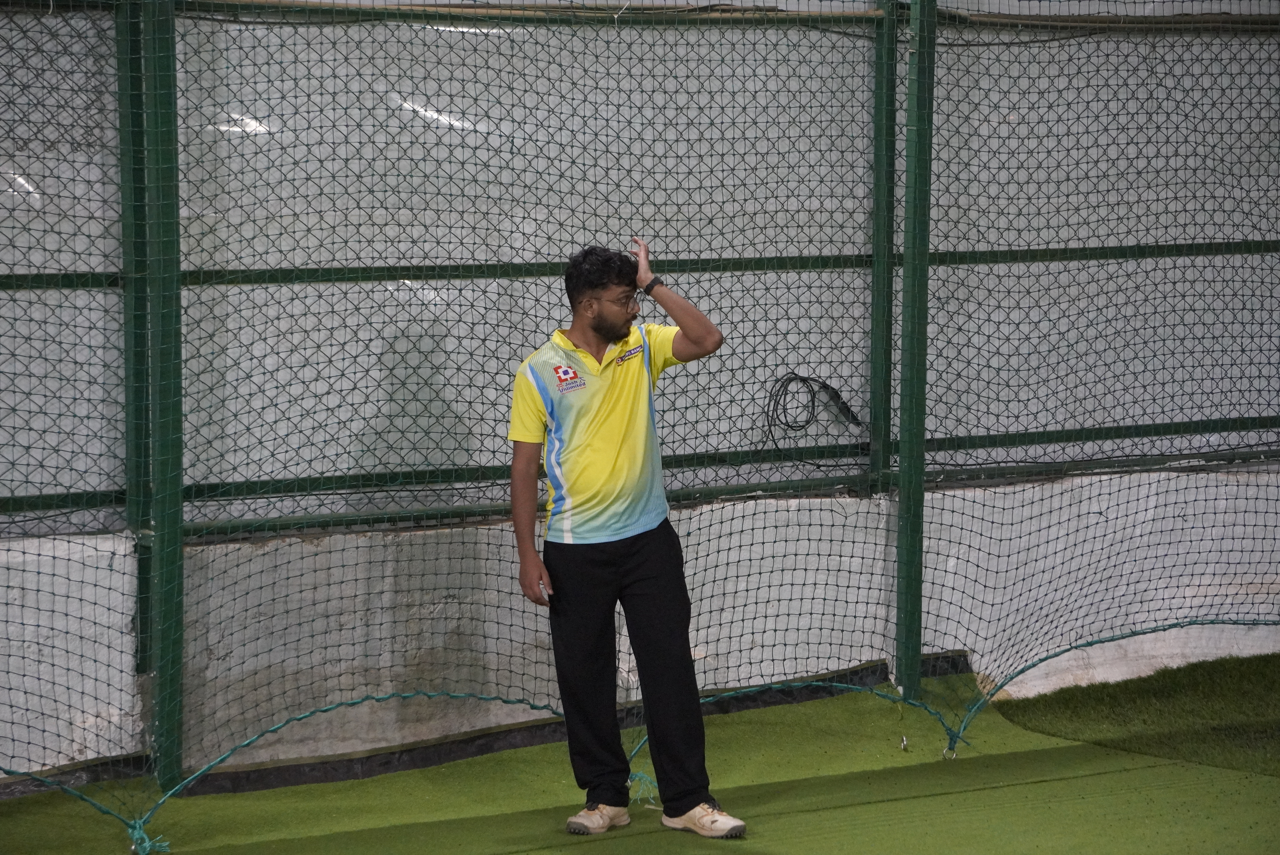 Indoor cricket photo
