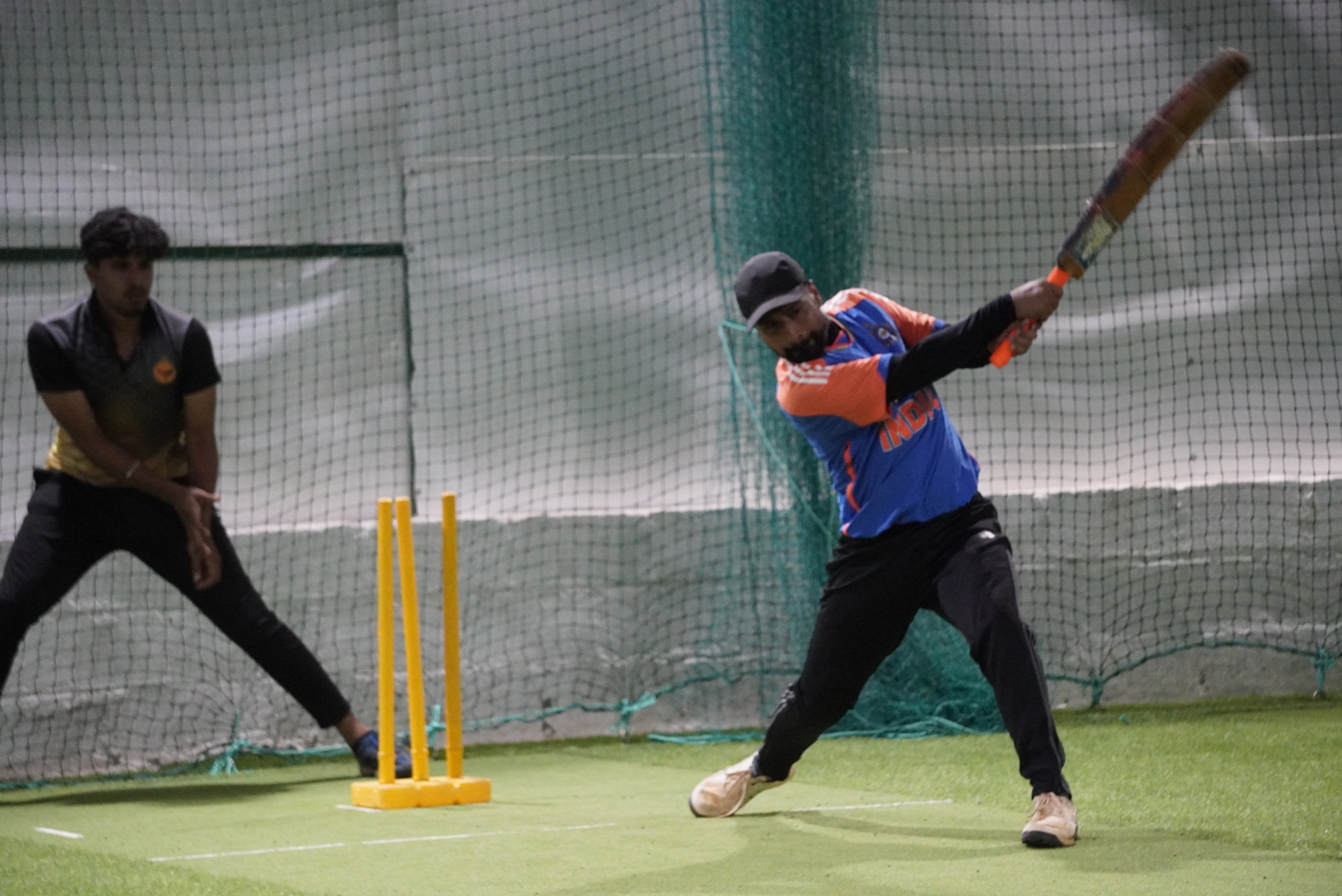 Indoor cricket photo