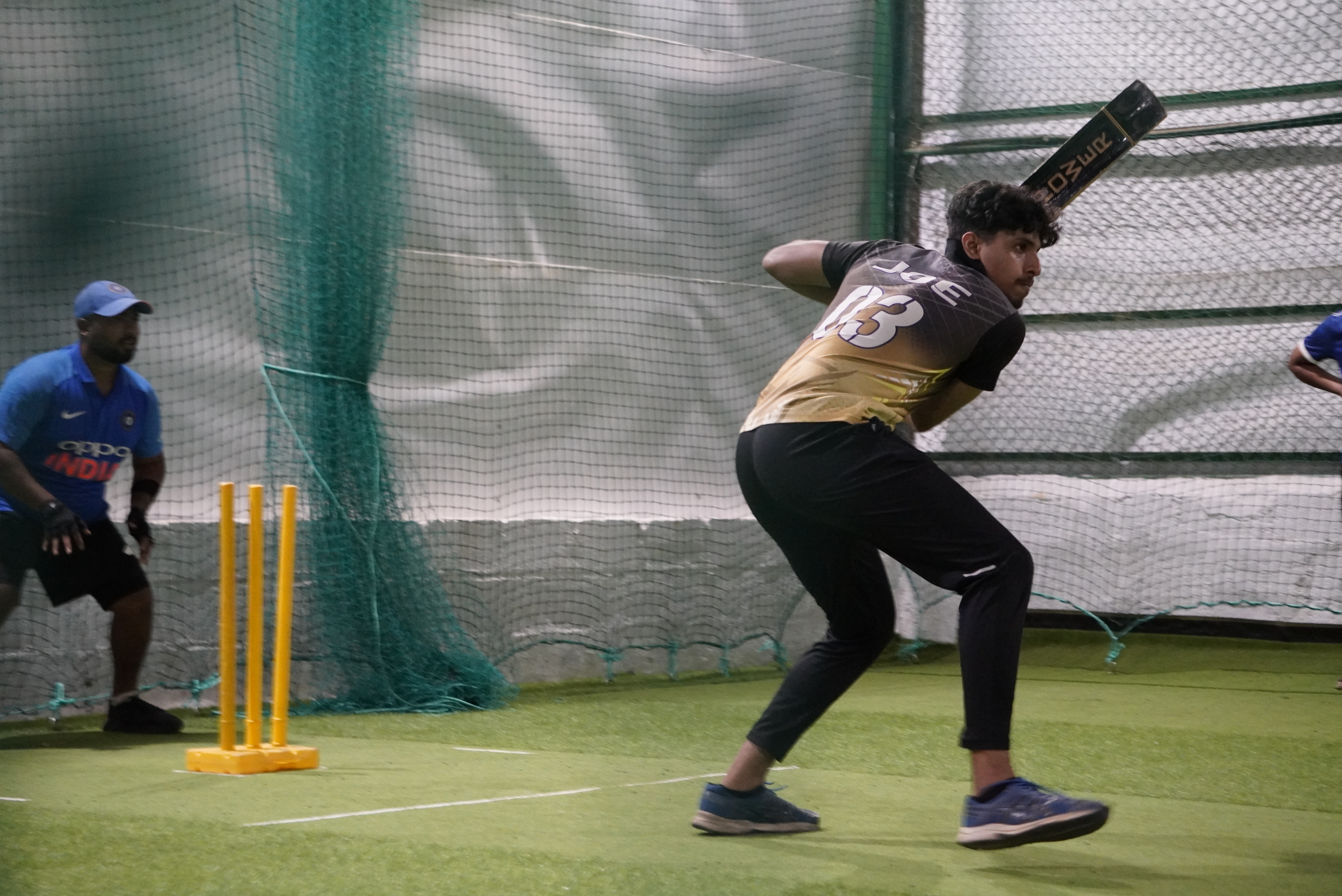 Indoor cricket photo