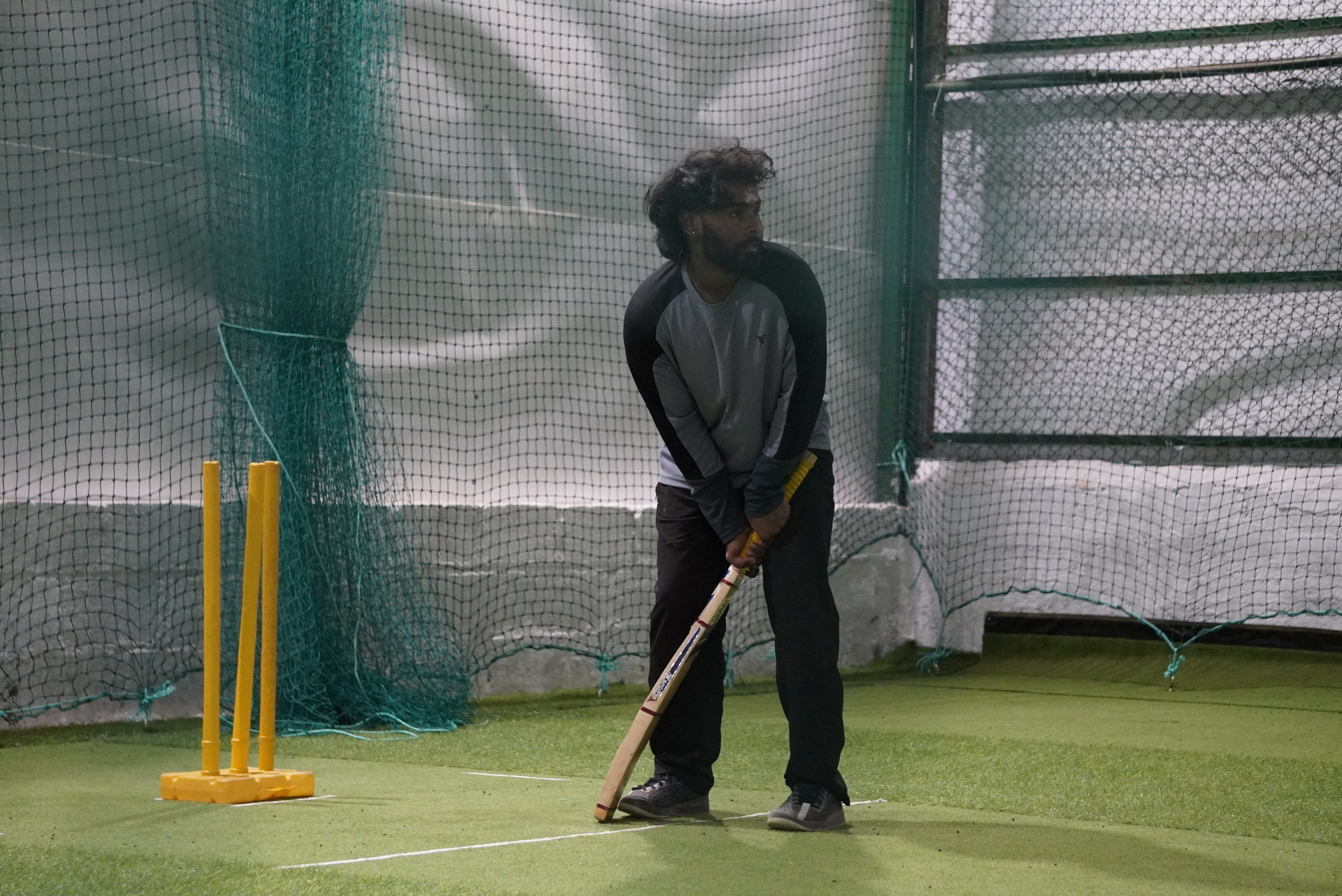 Indoor cricket photo