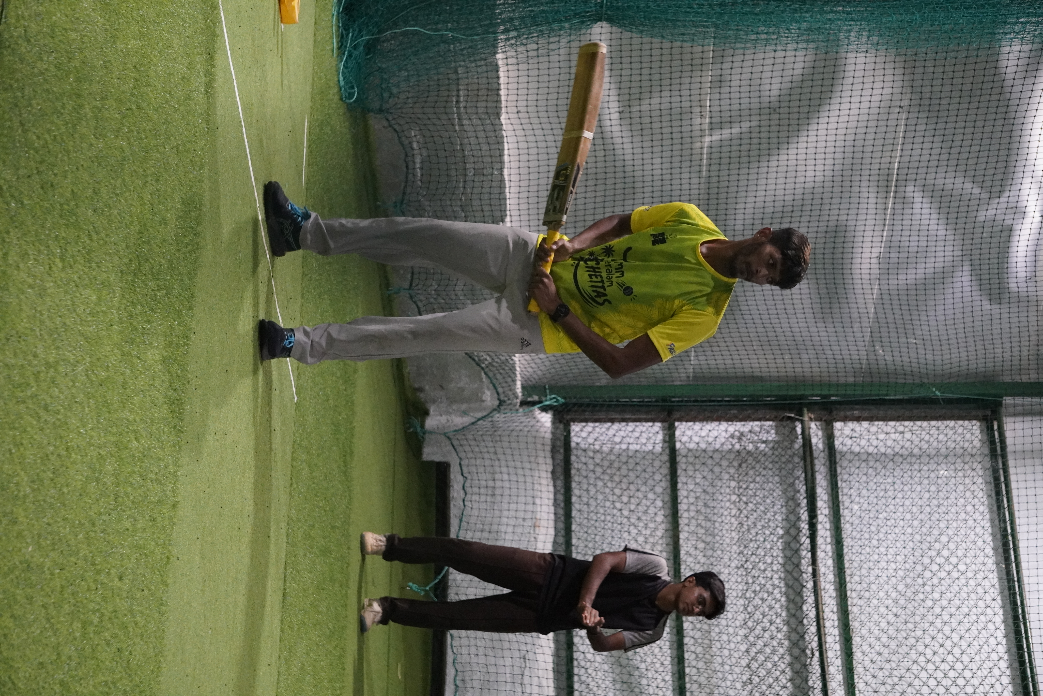 Indoor cricket photo