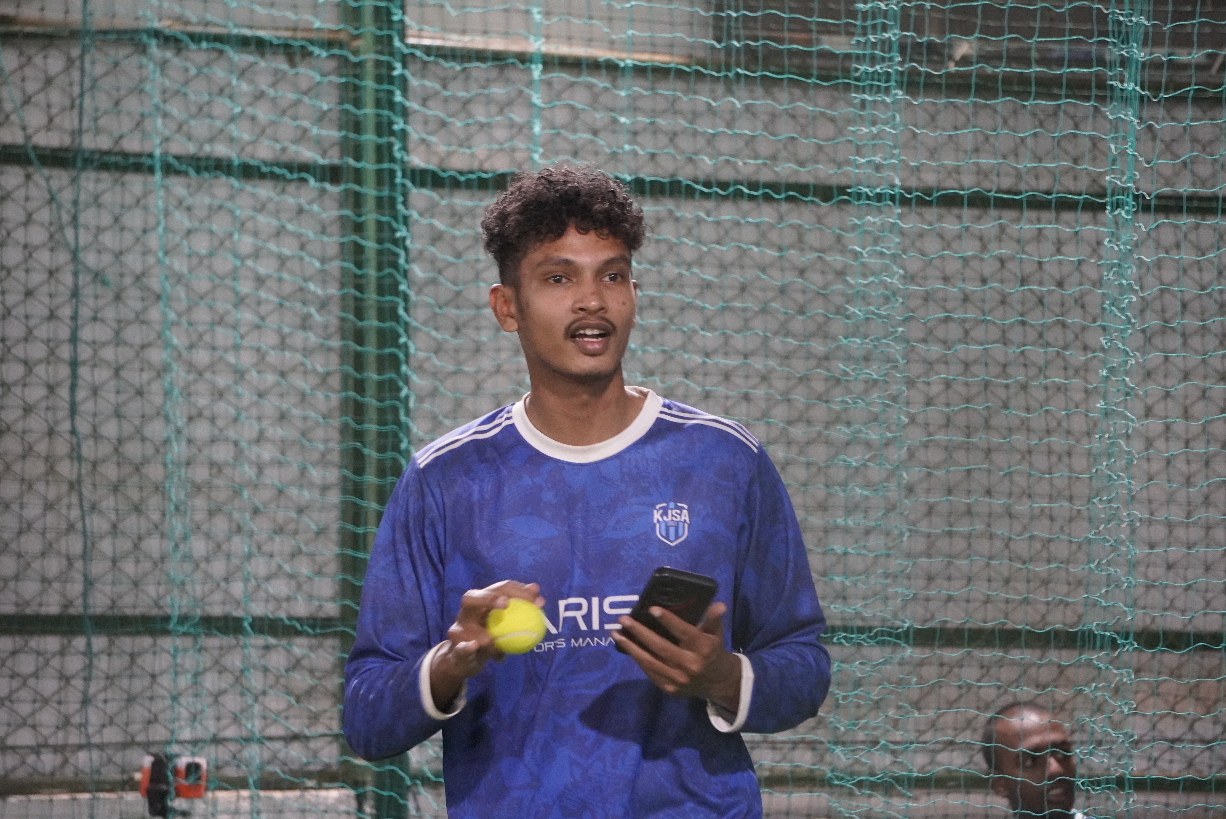 Indoor cricket photo