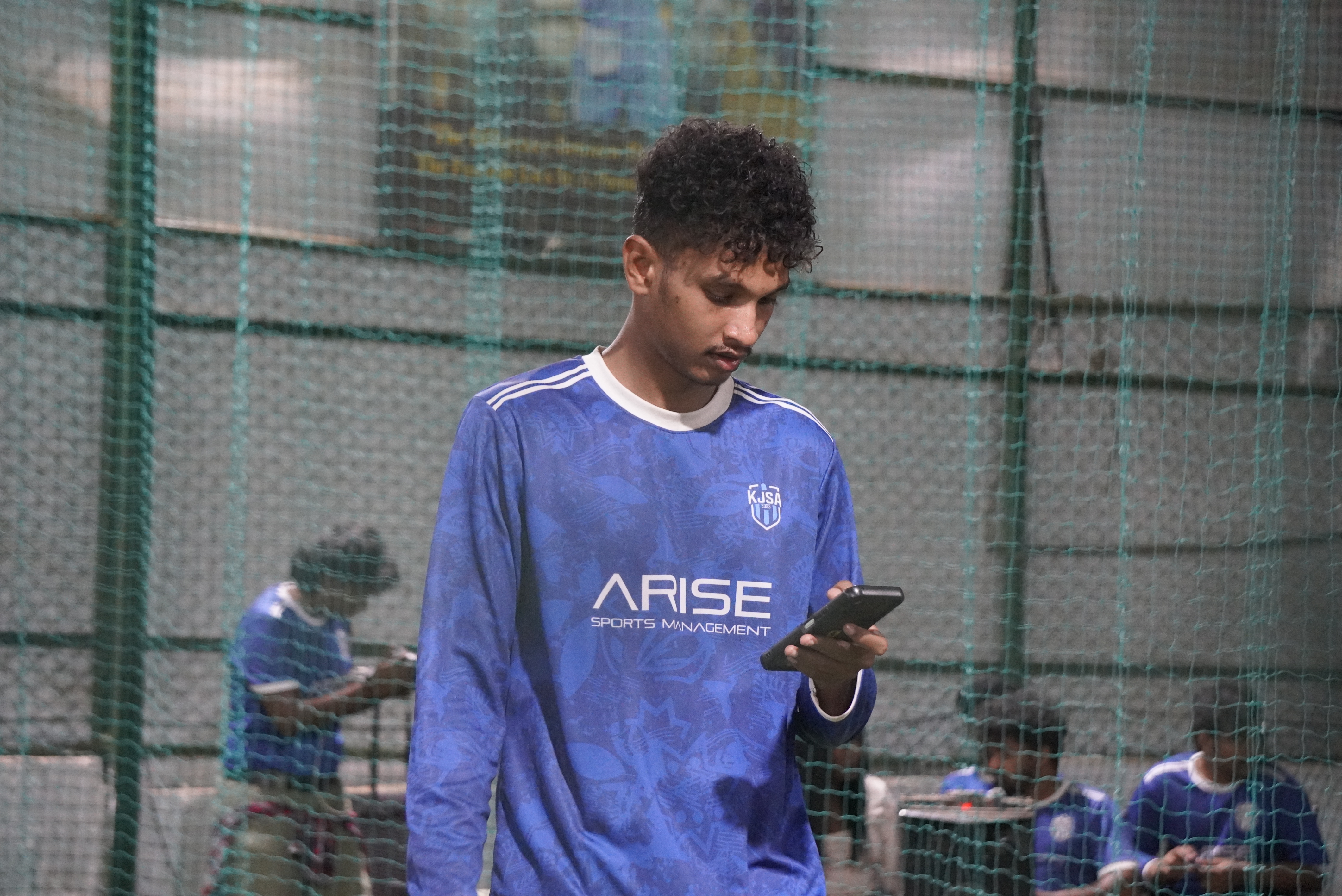 Indoor cricket photo