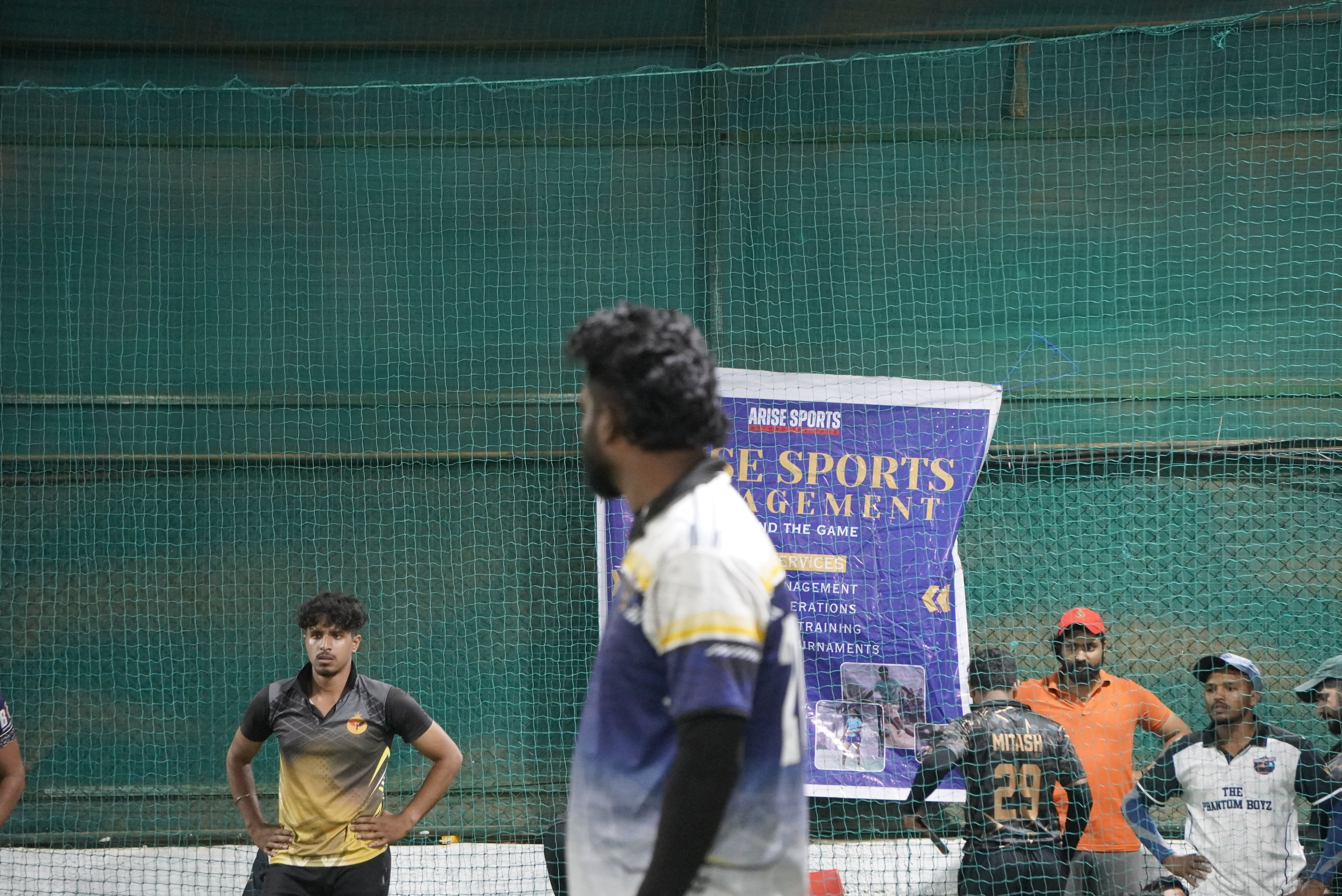 Indoor cricket photo