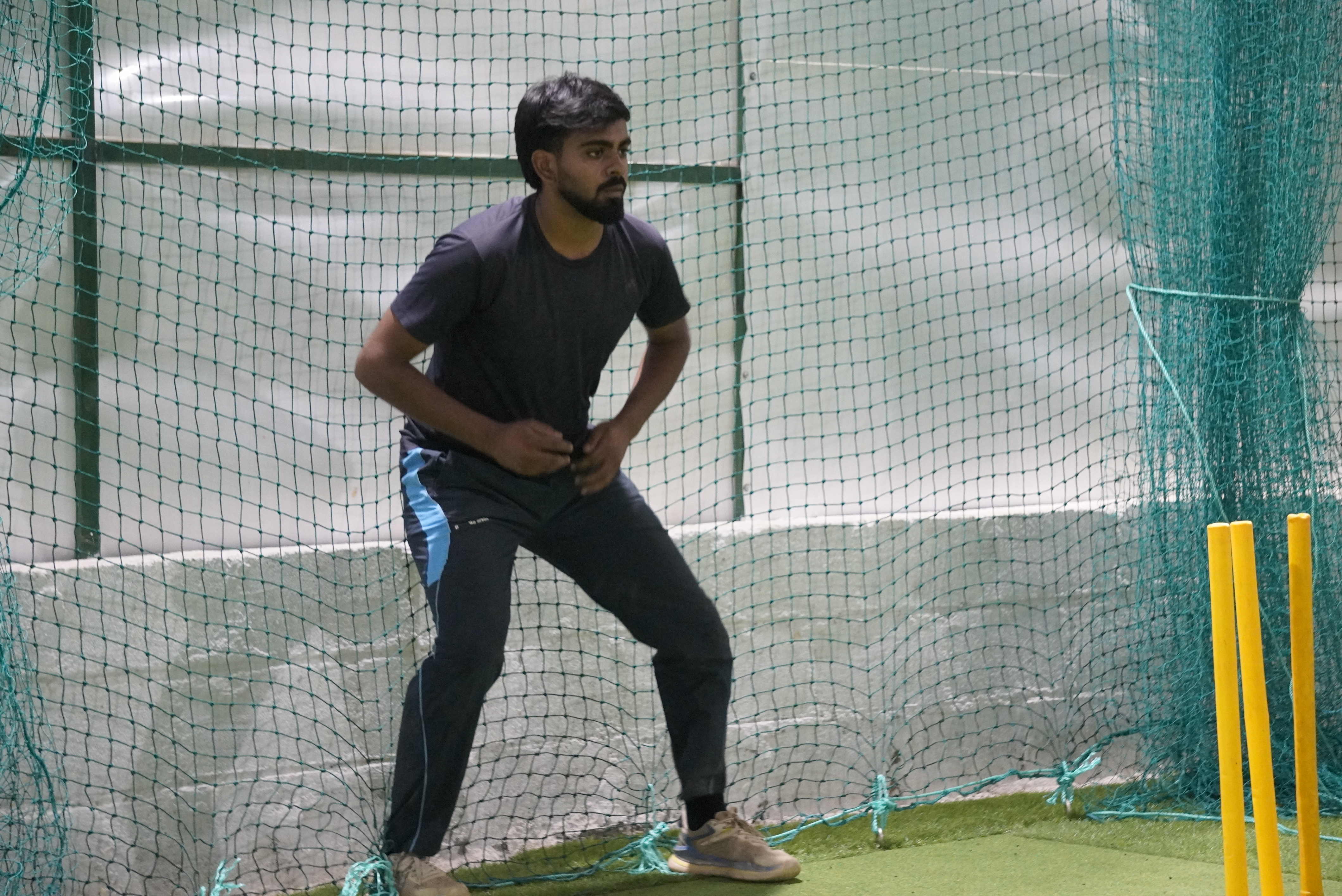 Indoor cricket photo