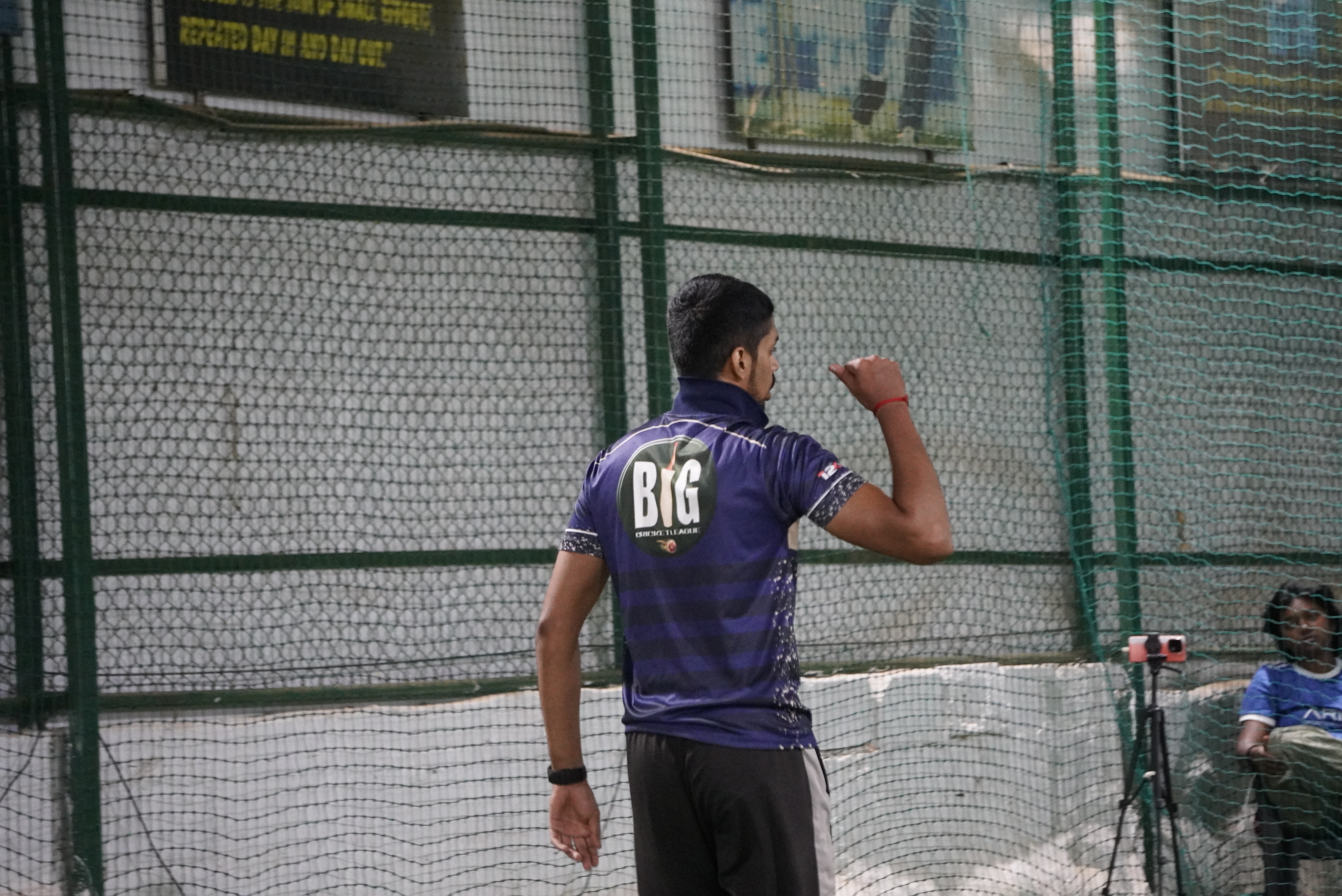 Indoor cricket photo