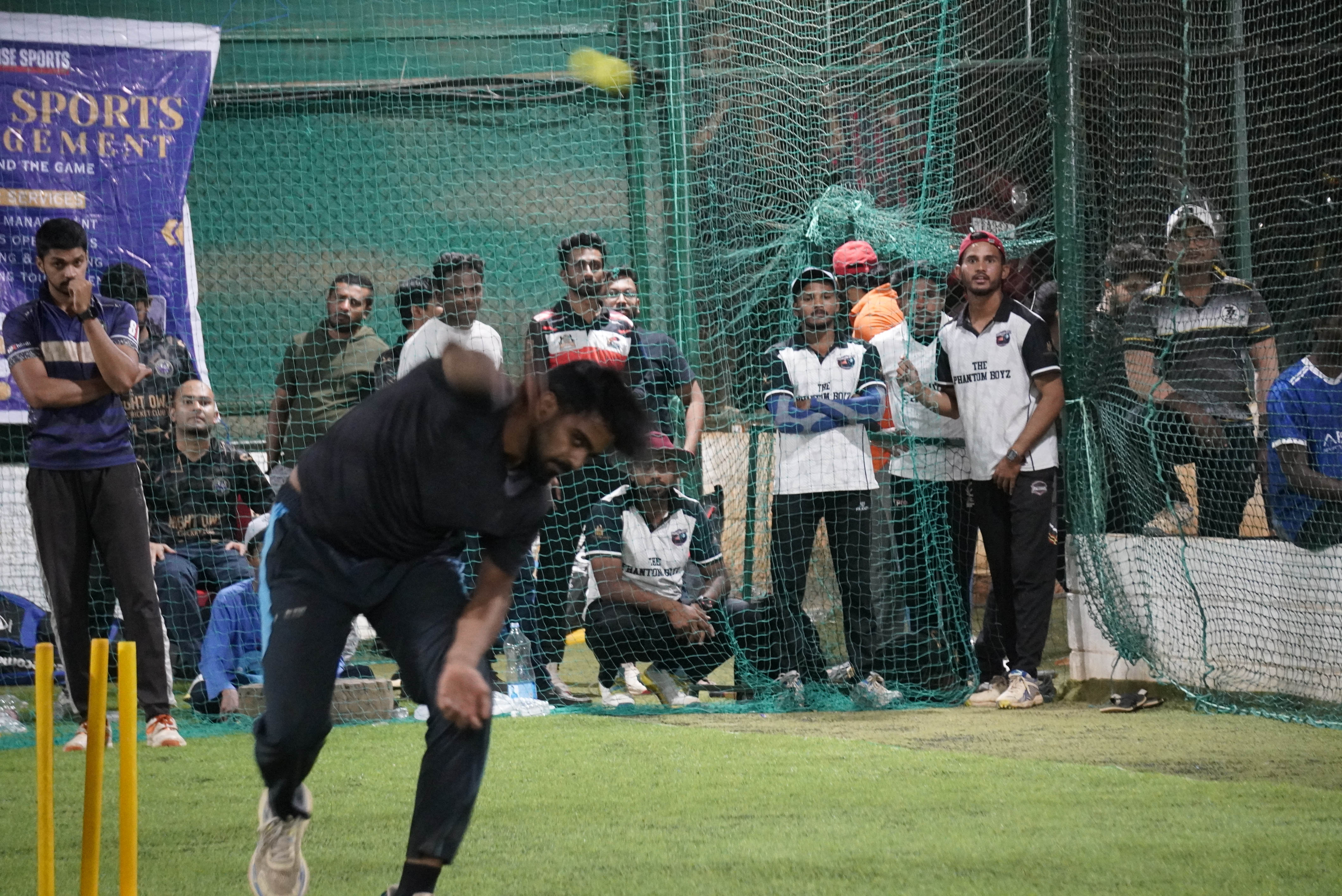 Indoor cricket photo