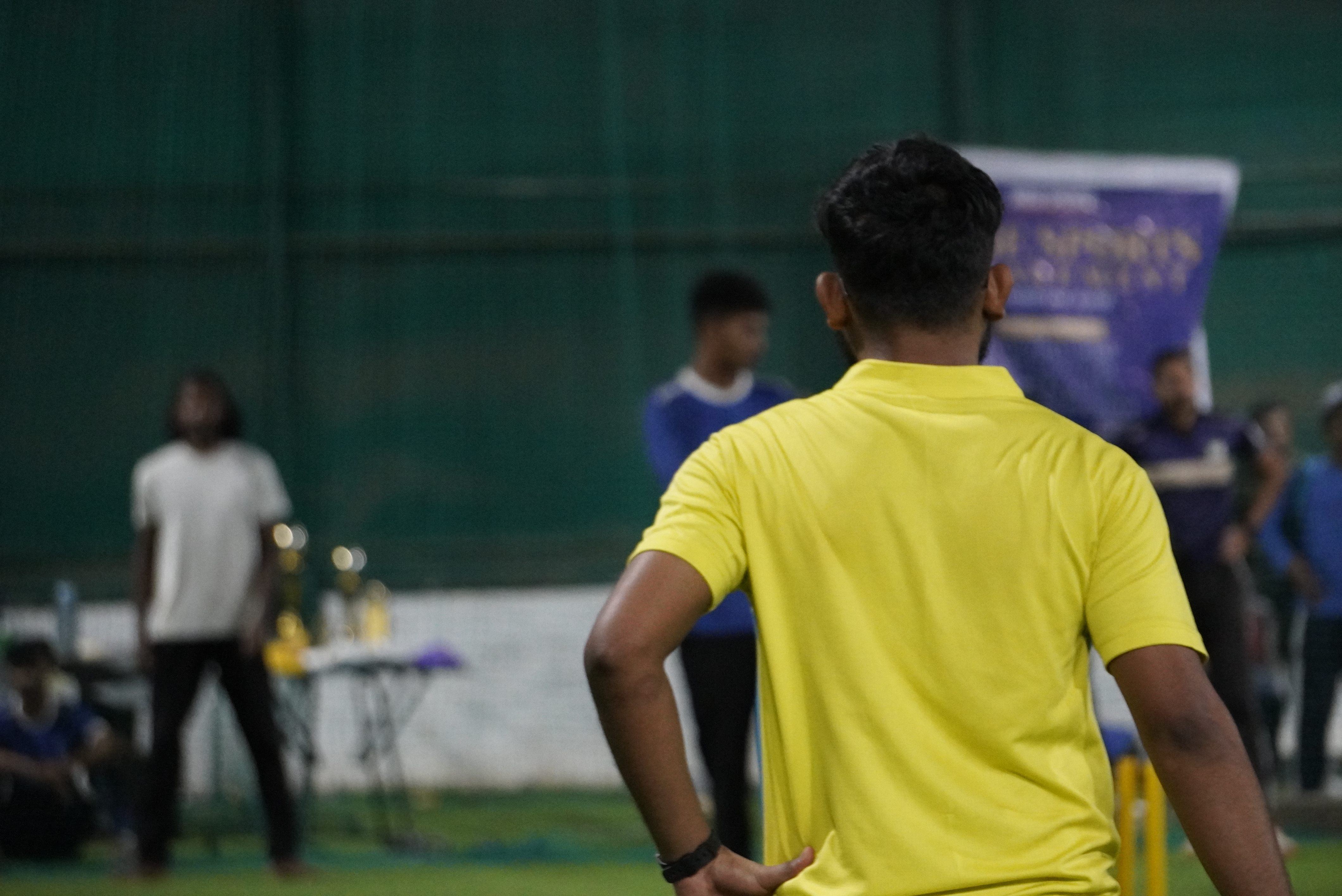 Indoor cricket photo