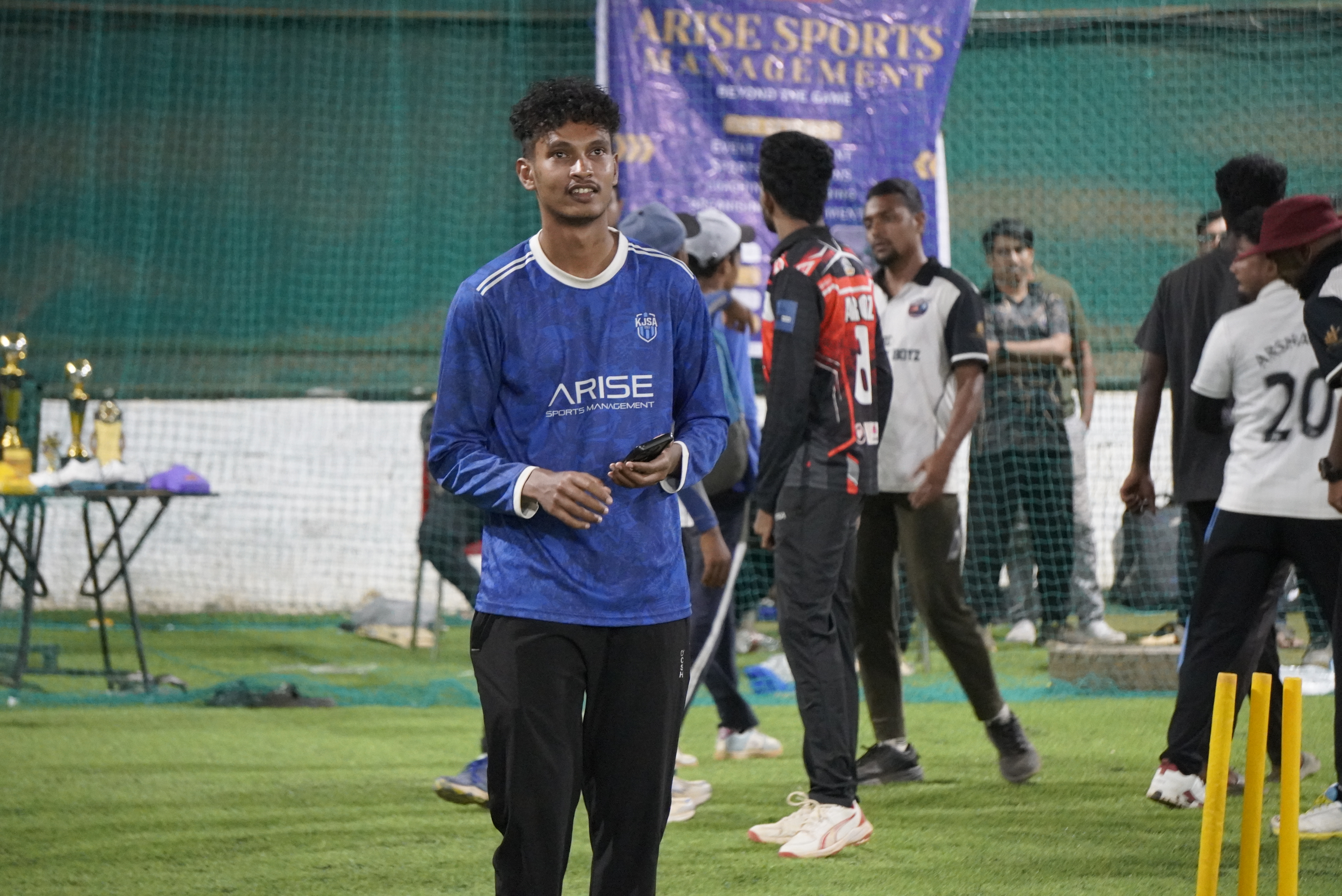 Indoor cricket photo