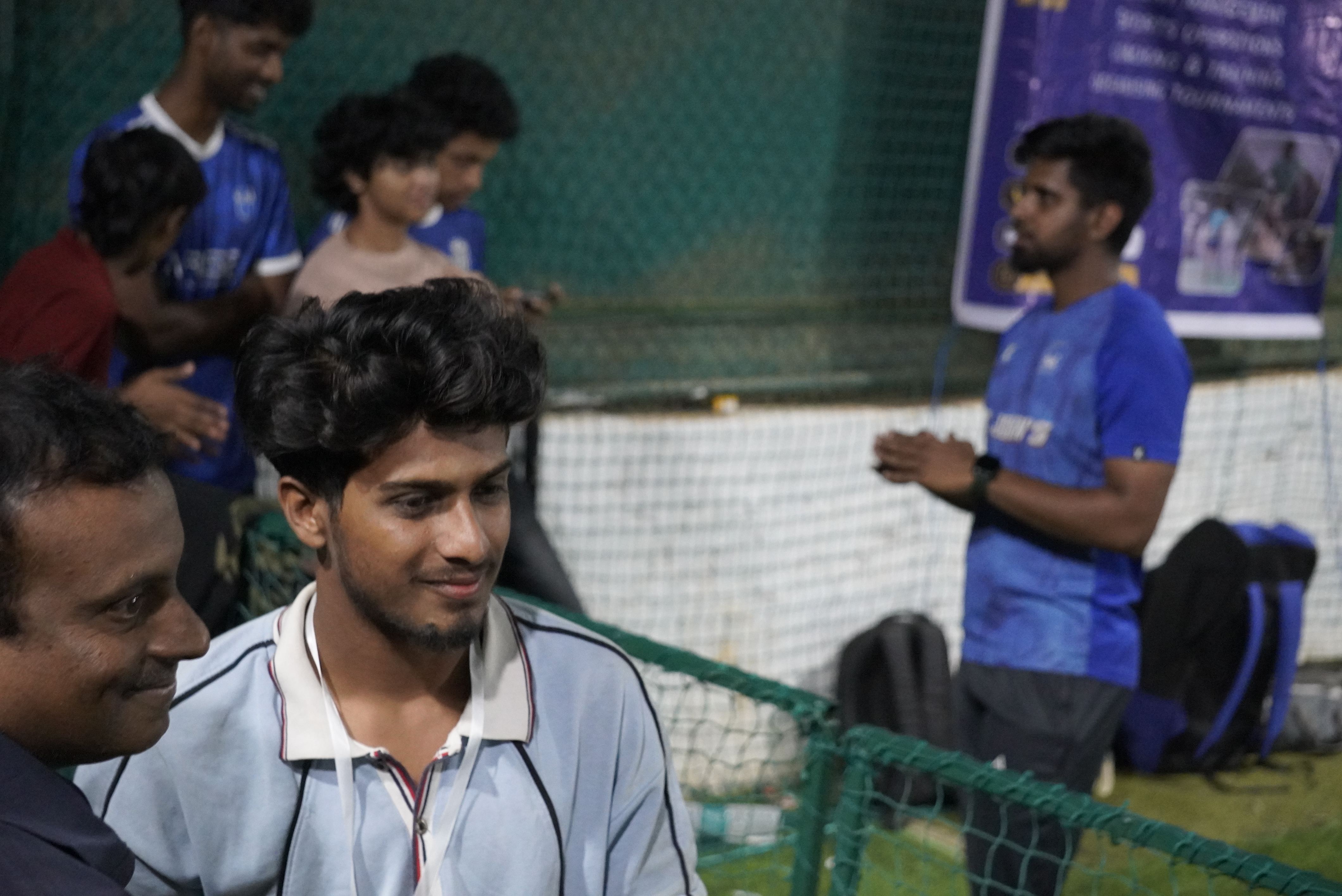Indoor cricket photo
