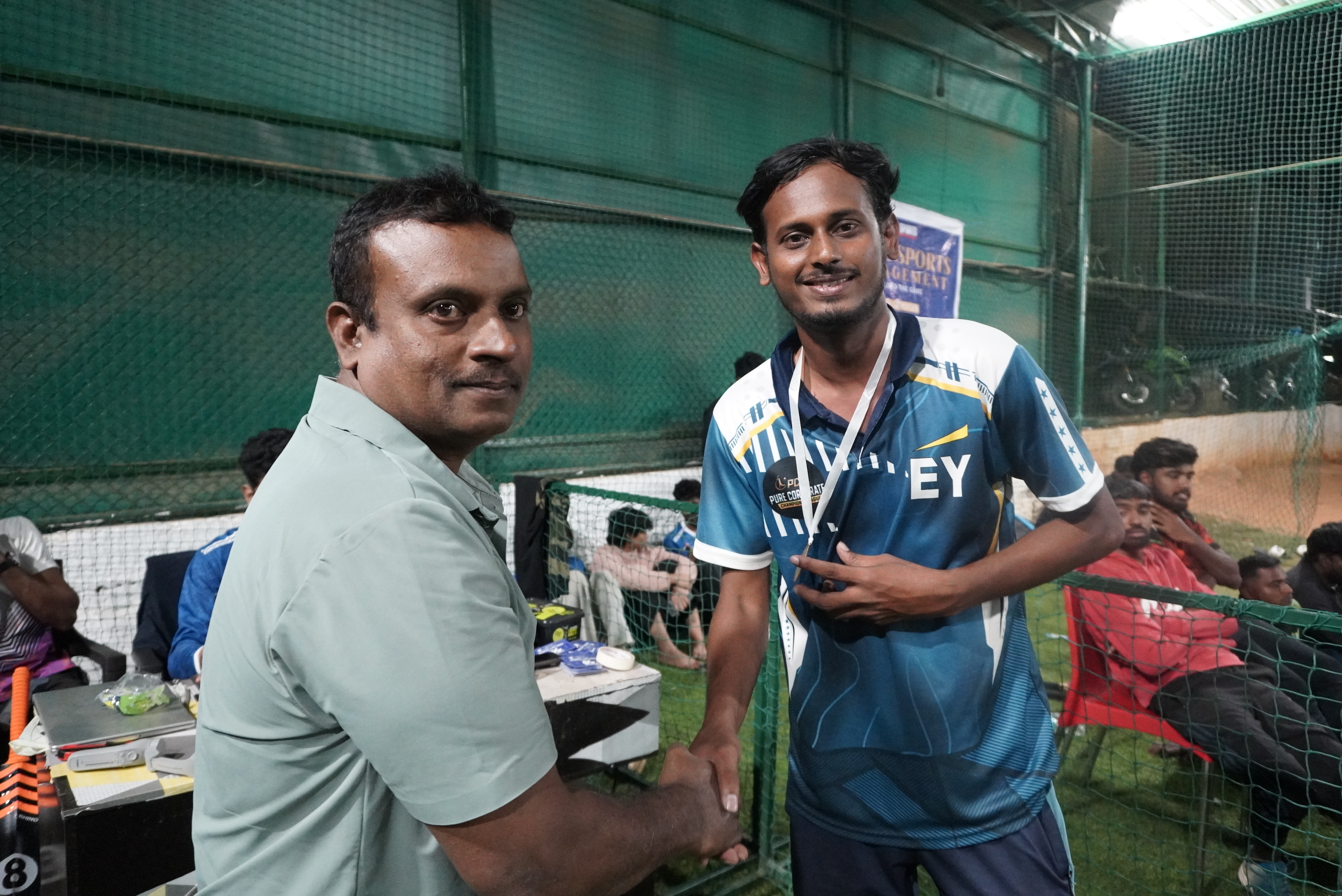 Indoor cricket photo