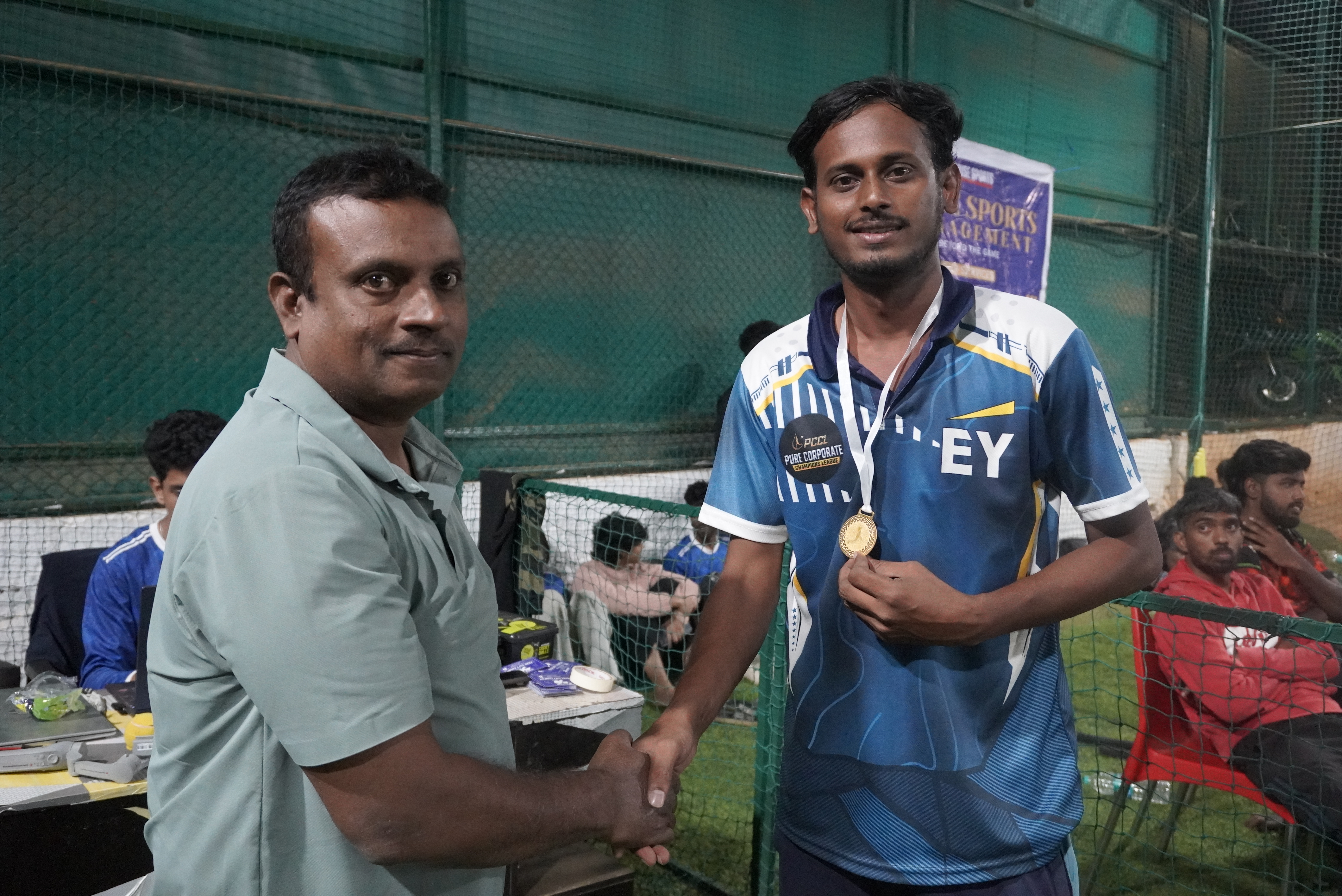 Indoor cricket photo