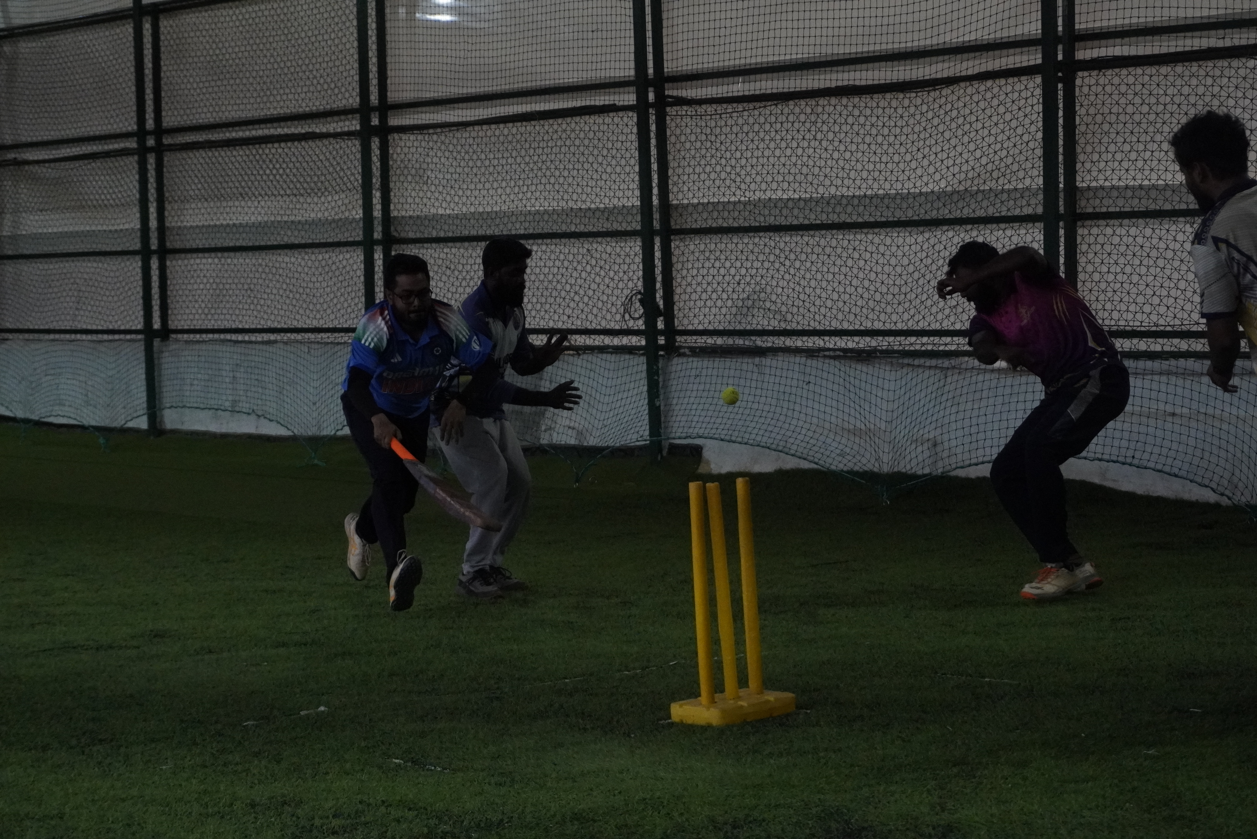 Indoor cricket photo