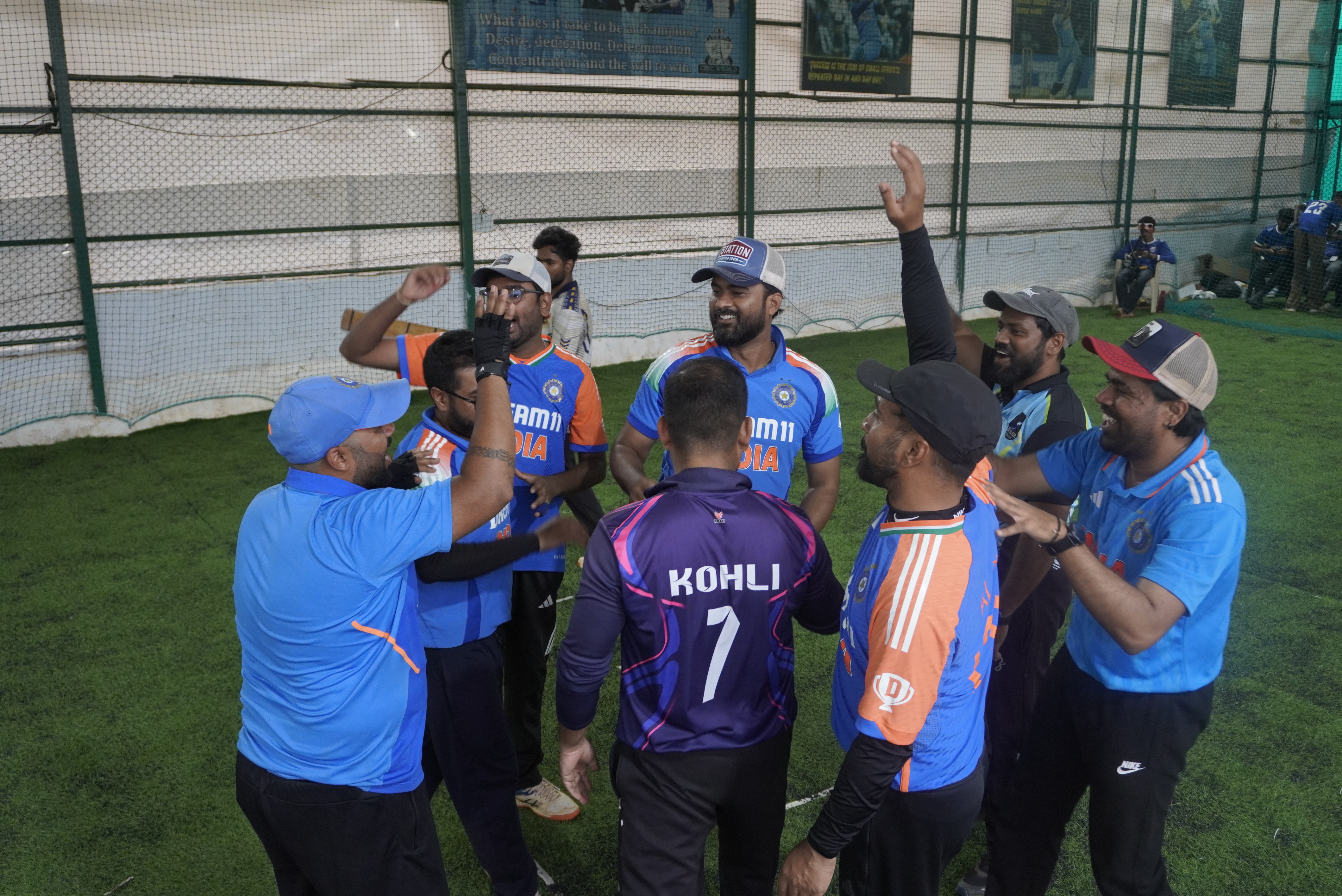 Indoor cricket photo
