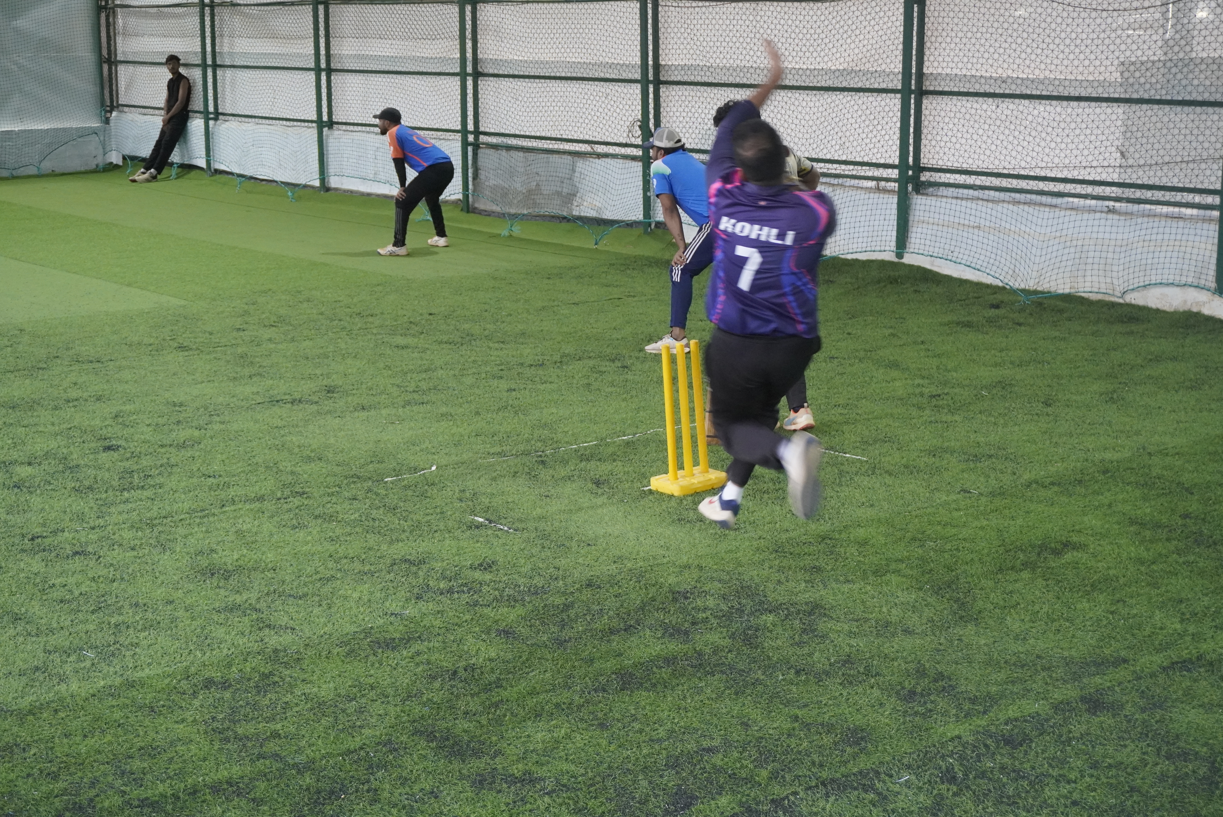 Indoor cricket photo