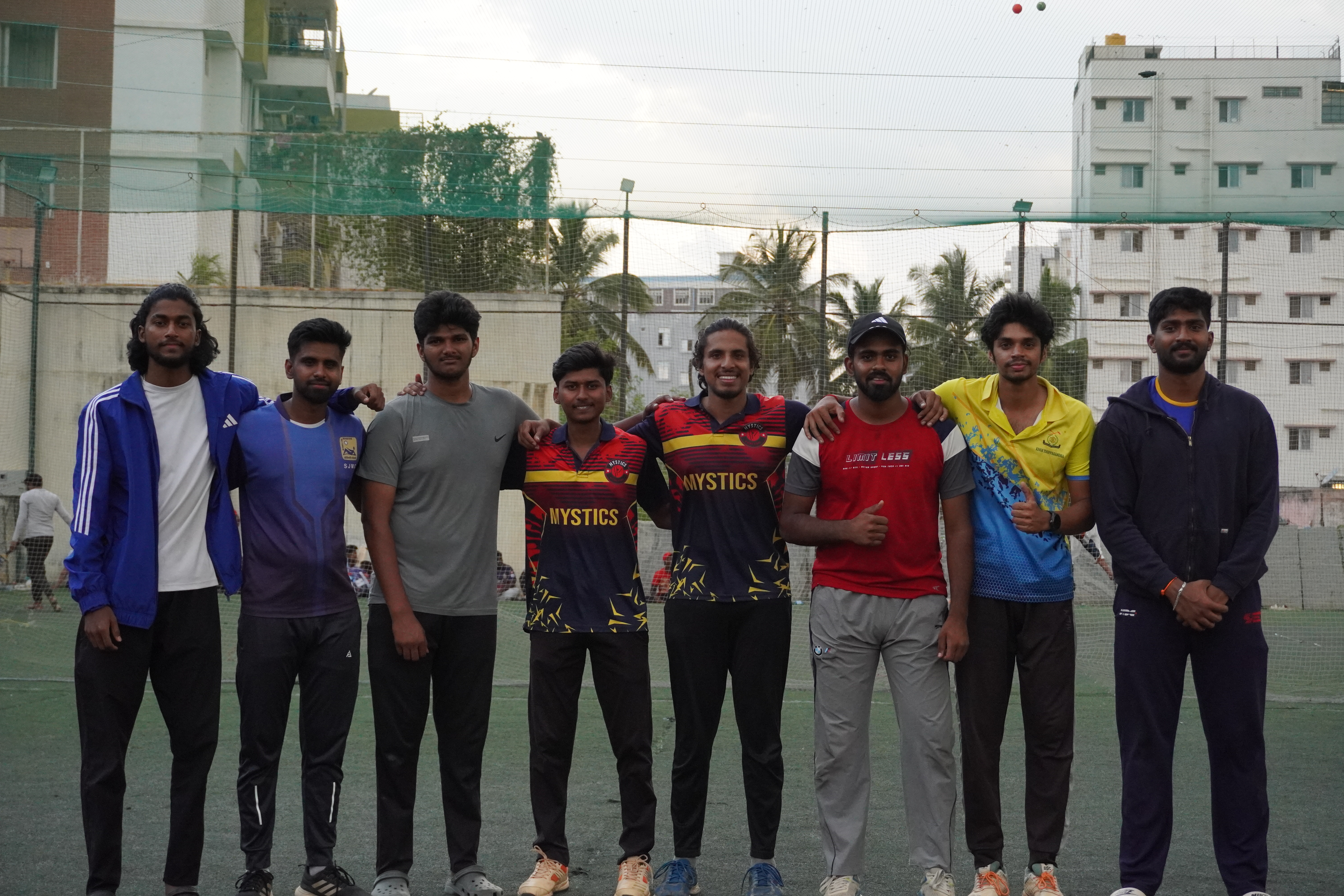 Indoor sports action