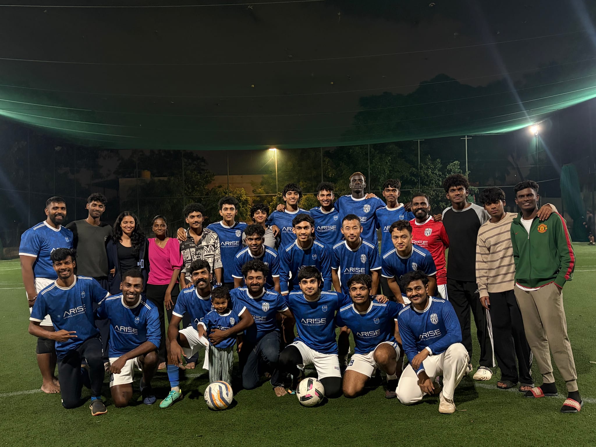 Arise Sports full team photo
